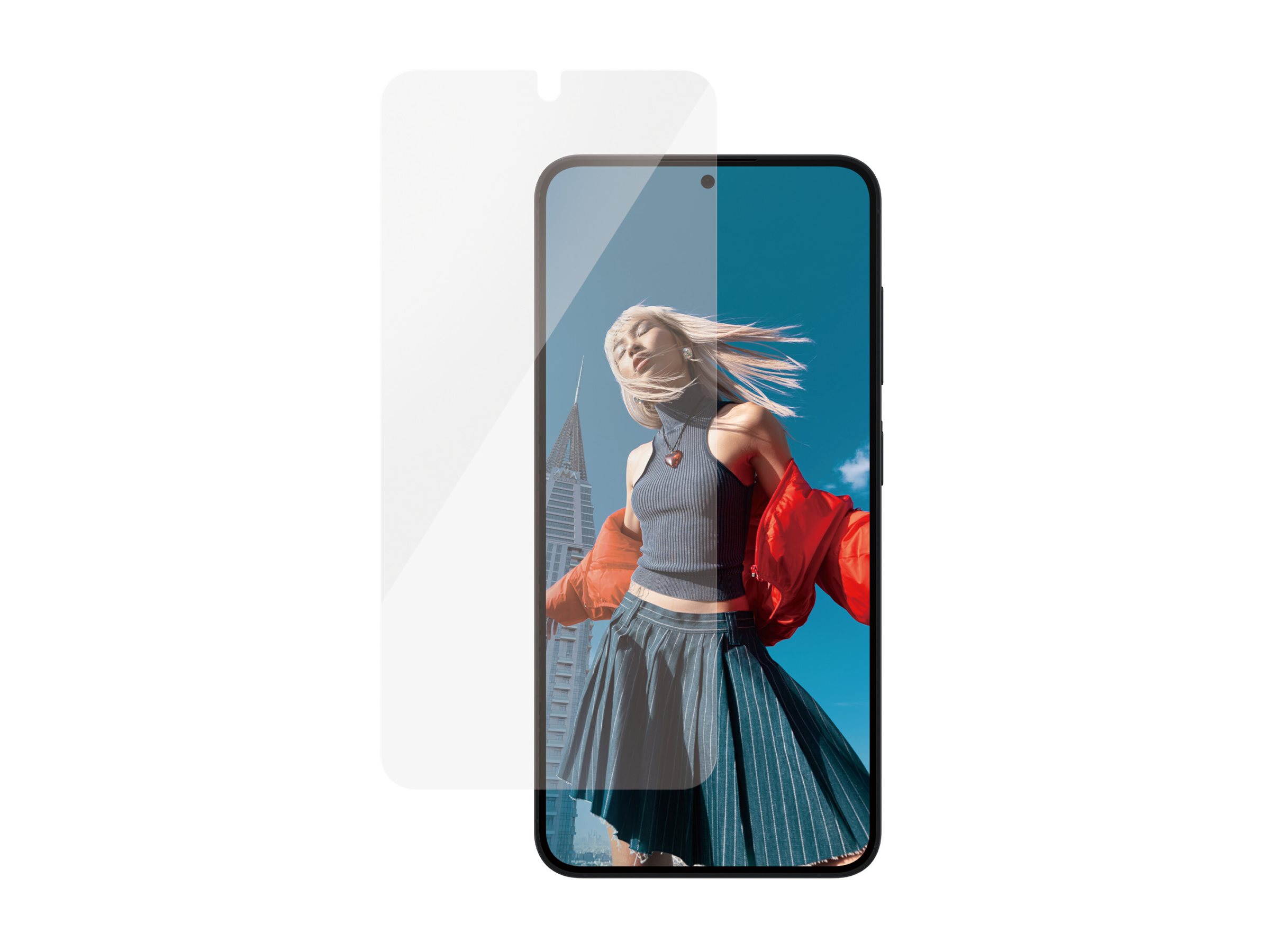 PanzerGlass Bildschirmschutz für Handy - ultrabreite Passform, Ansicht 4