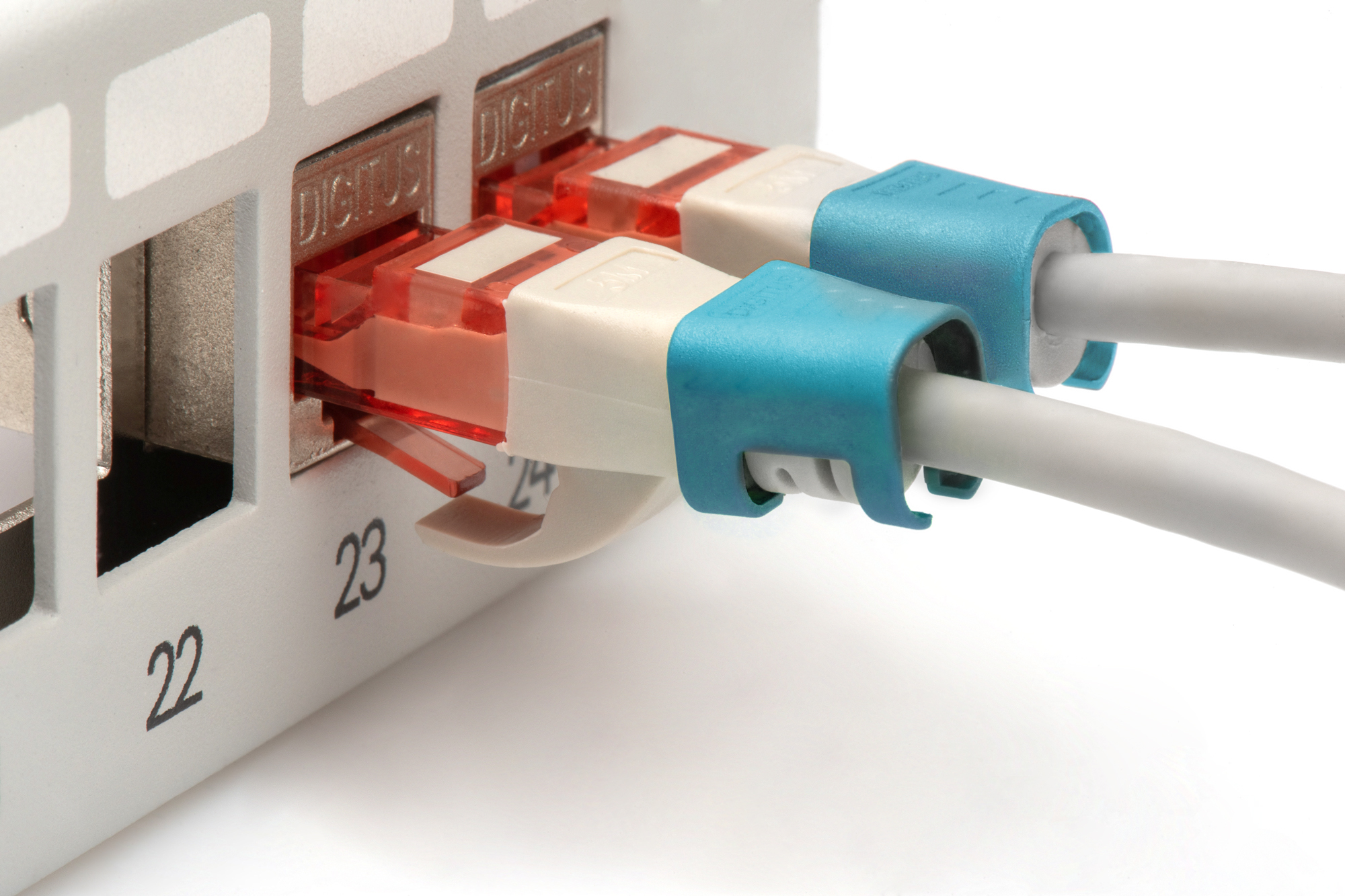 DIGITUS Farbclips für Patchkabel - Blau, Ansicht 4