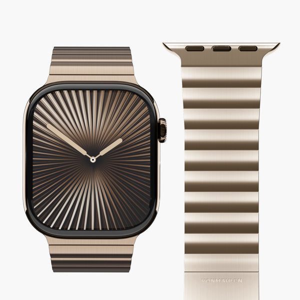 Vonmählen Edelstahl Gliederarmband Pro für Apple Watch 40/41, Ansicht 2