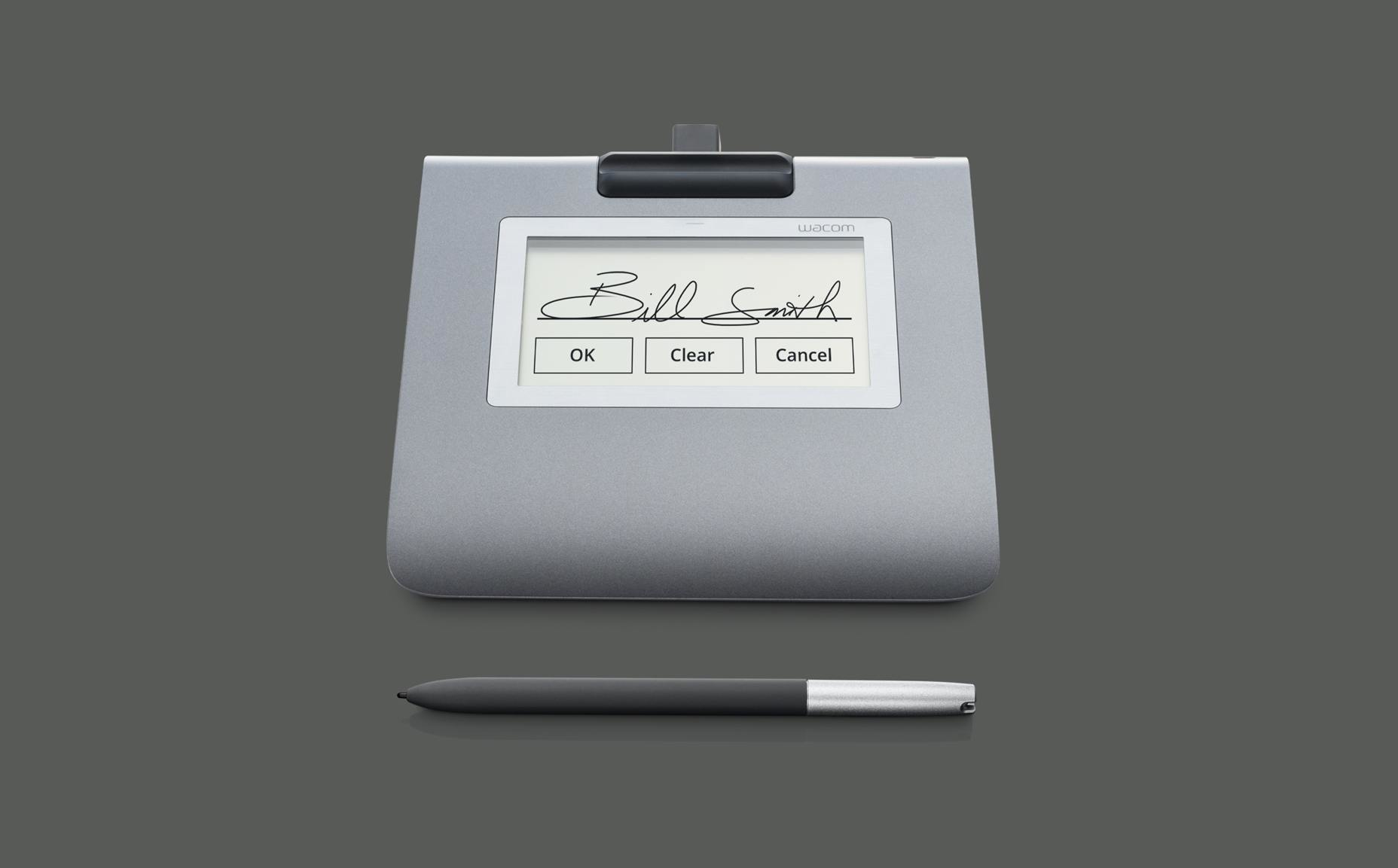 Wacom STU-430 - Unterschriften-Terminal mit LCD Anzeige, Ansicht 2