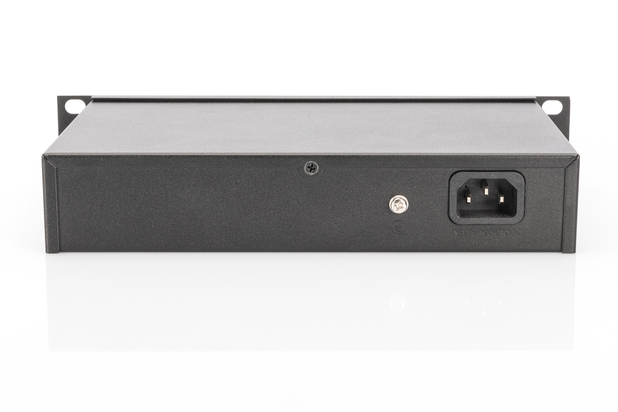 DIGITUS 8-Port Gigabit PoE Switch, 10 Zoll, Managed, Ansicht 2