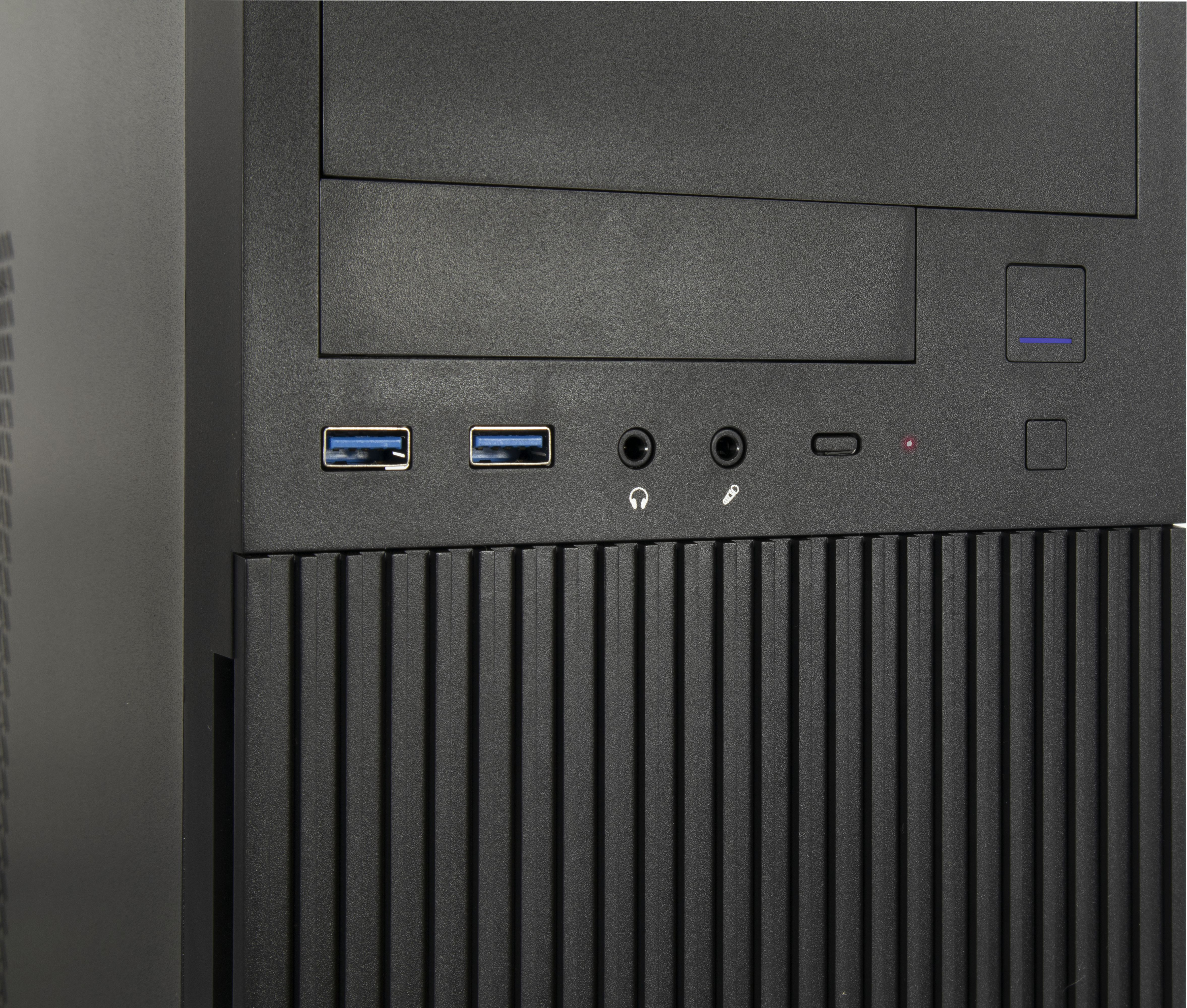 Inter-Tech h Geh IT-2815 black Midi-Tower Linear - Midi/Minitower - ATX, Ansicht 2