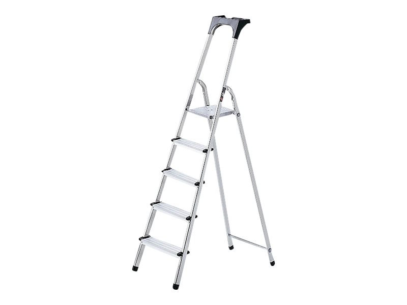 Brennenstuhl Stufenleiter - 5 Stufen - Aluminium