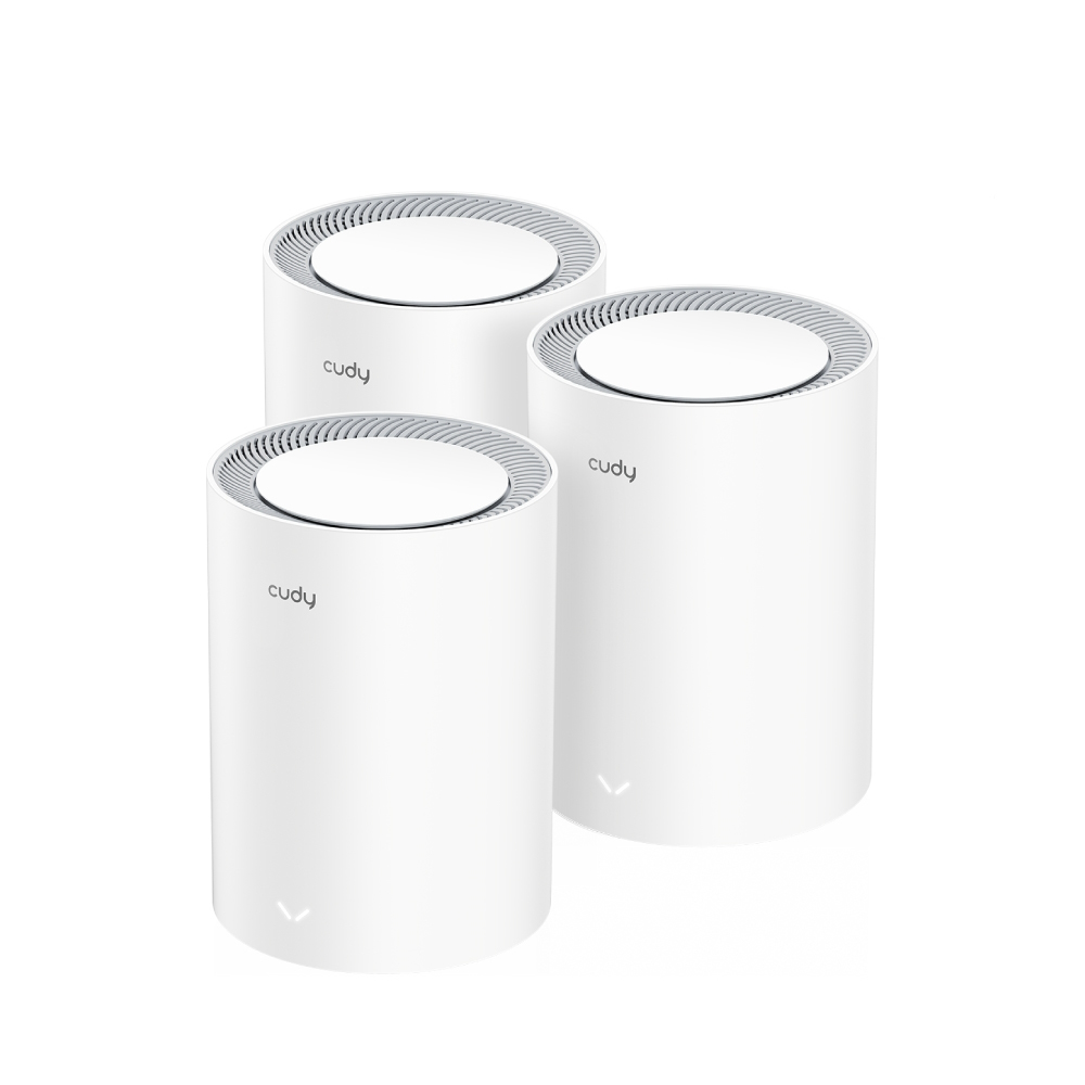 CUDY M3000 AX3000 Wi-Fi 6 Mesh 2.5G 3er-Pack weiß - Access Point - 2,4 Gbps, Ansicht 2