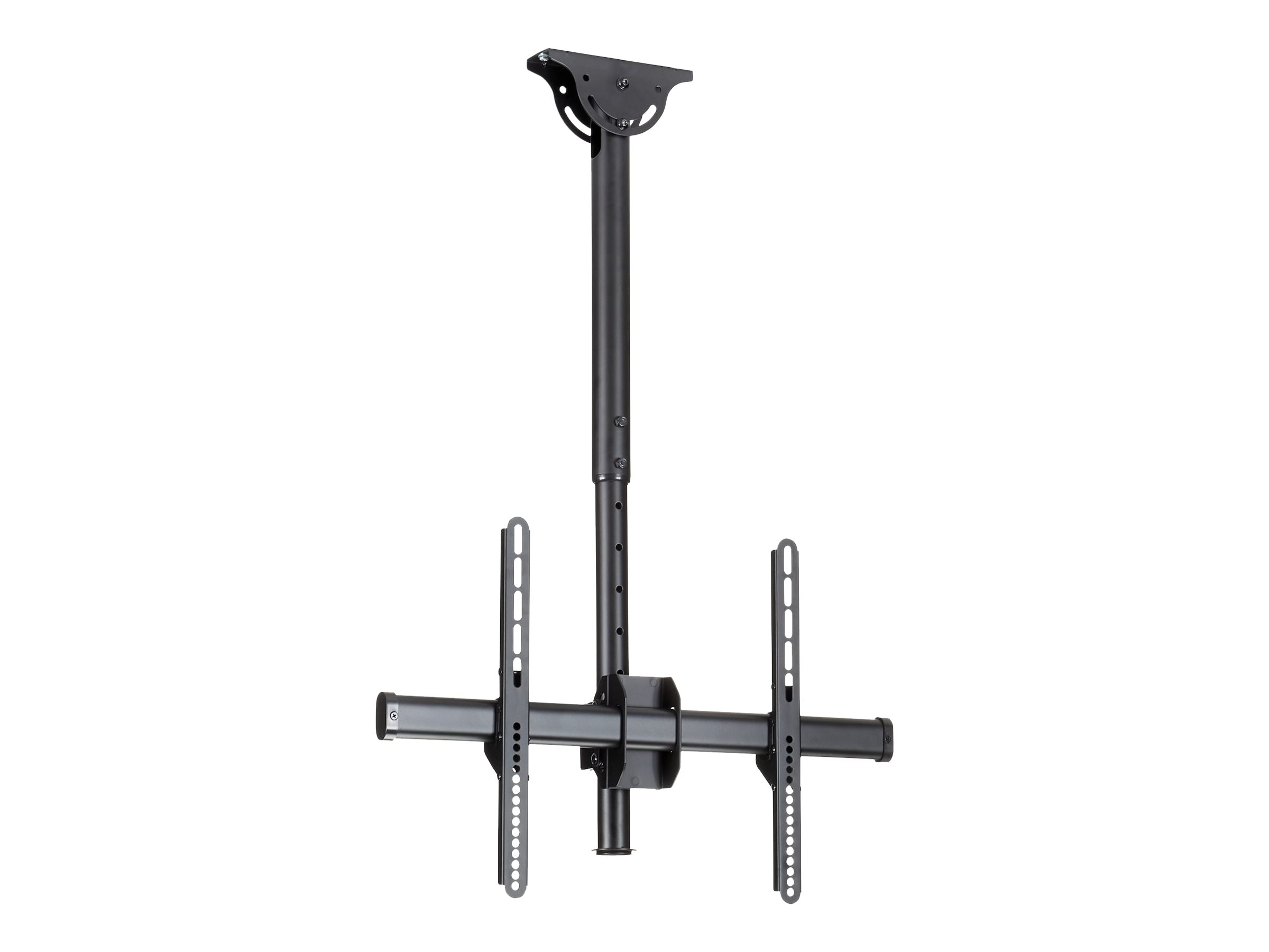 StarTech.com Startech Flachbildfernseher Deckenhalterung - Vollbeweglich - Heavy Duty Stahl - Decken TV VESA Halterung für 32 bis 75 Zoll - Halterung - für Flachbildschirm - stabiler Stahl - Schwarz - Bildschirmgröße: 94-190.5 cm (37"-75")