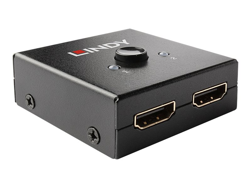 Lindy 2 Port HDMI 18G Bi-Directional Switch - VideoAudio-Schalter