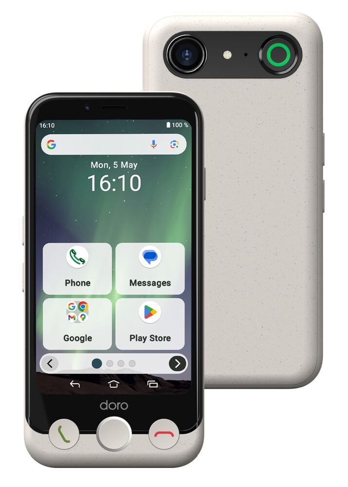 Doro Aurora A10 - bone - Smartphone - 64 GB, Ansicht 2