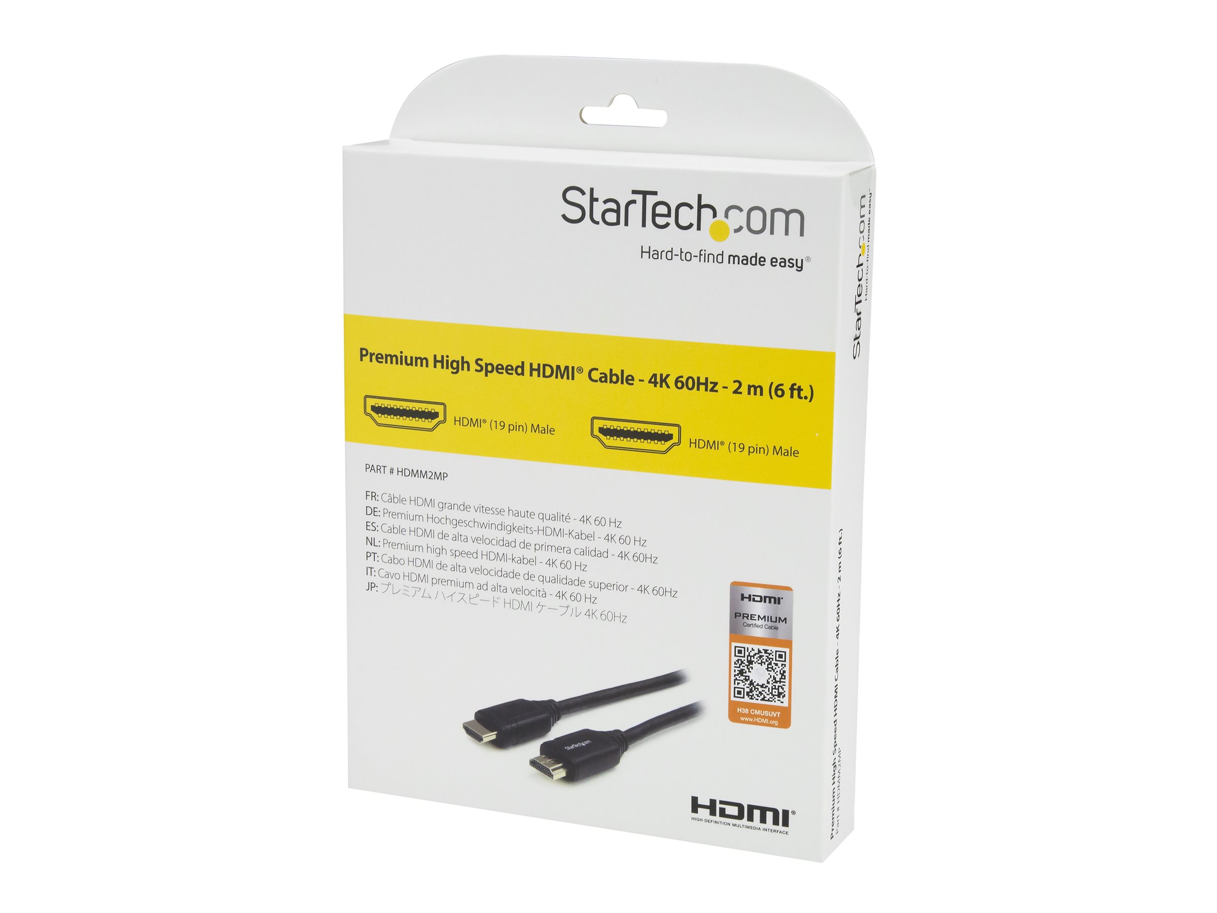 StarTech.com Startech Premium High Speed HDMI Kabel mit Ethernet