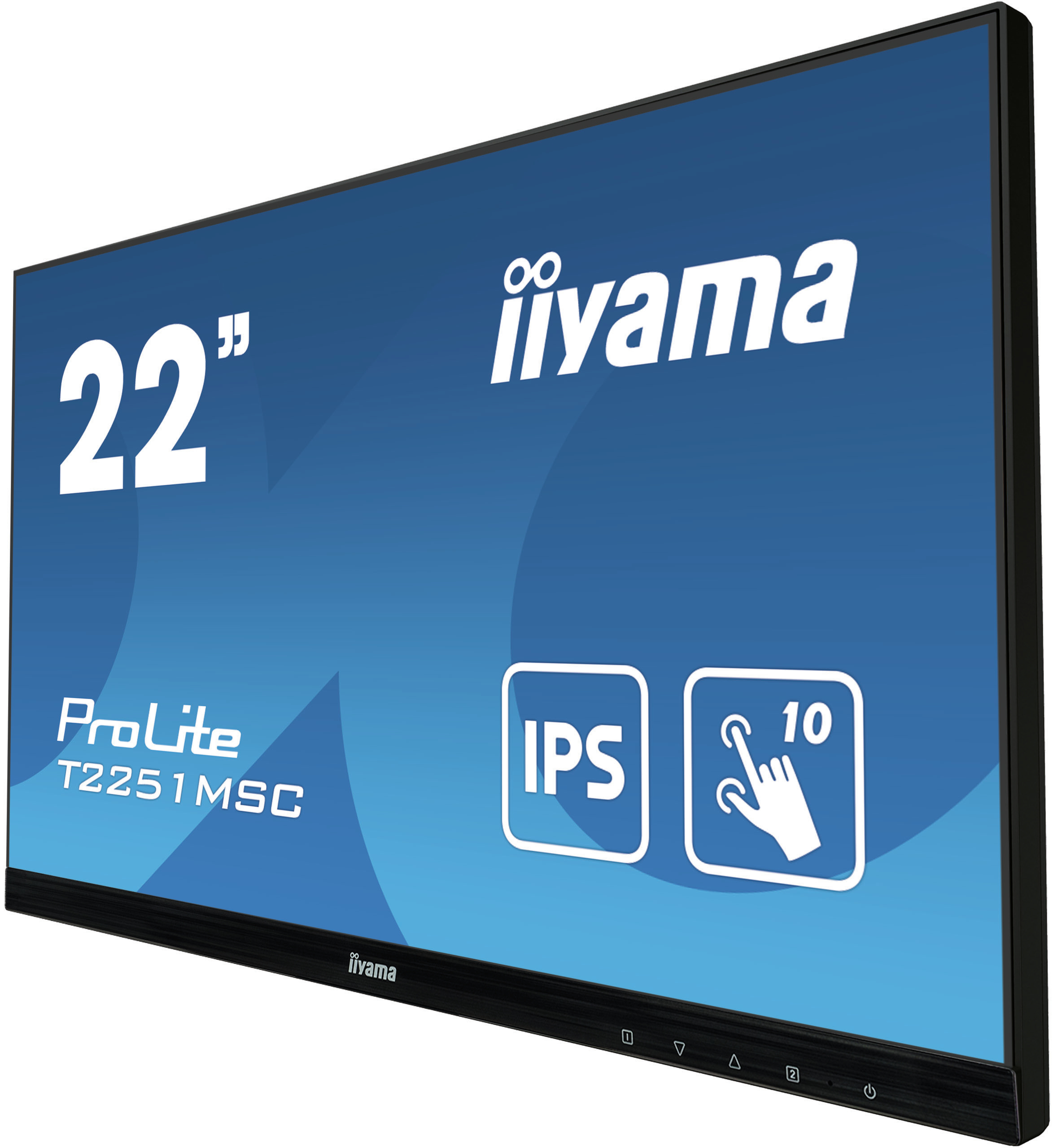 Iiyama ProLite T2251MSC-B1 - 54,6 cm (21.5 Zoll) - 250 cd/m² - Full HD - LED - 16:9 - 1920 x 1080 Pixel