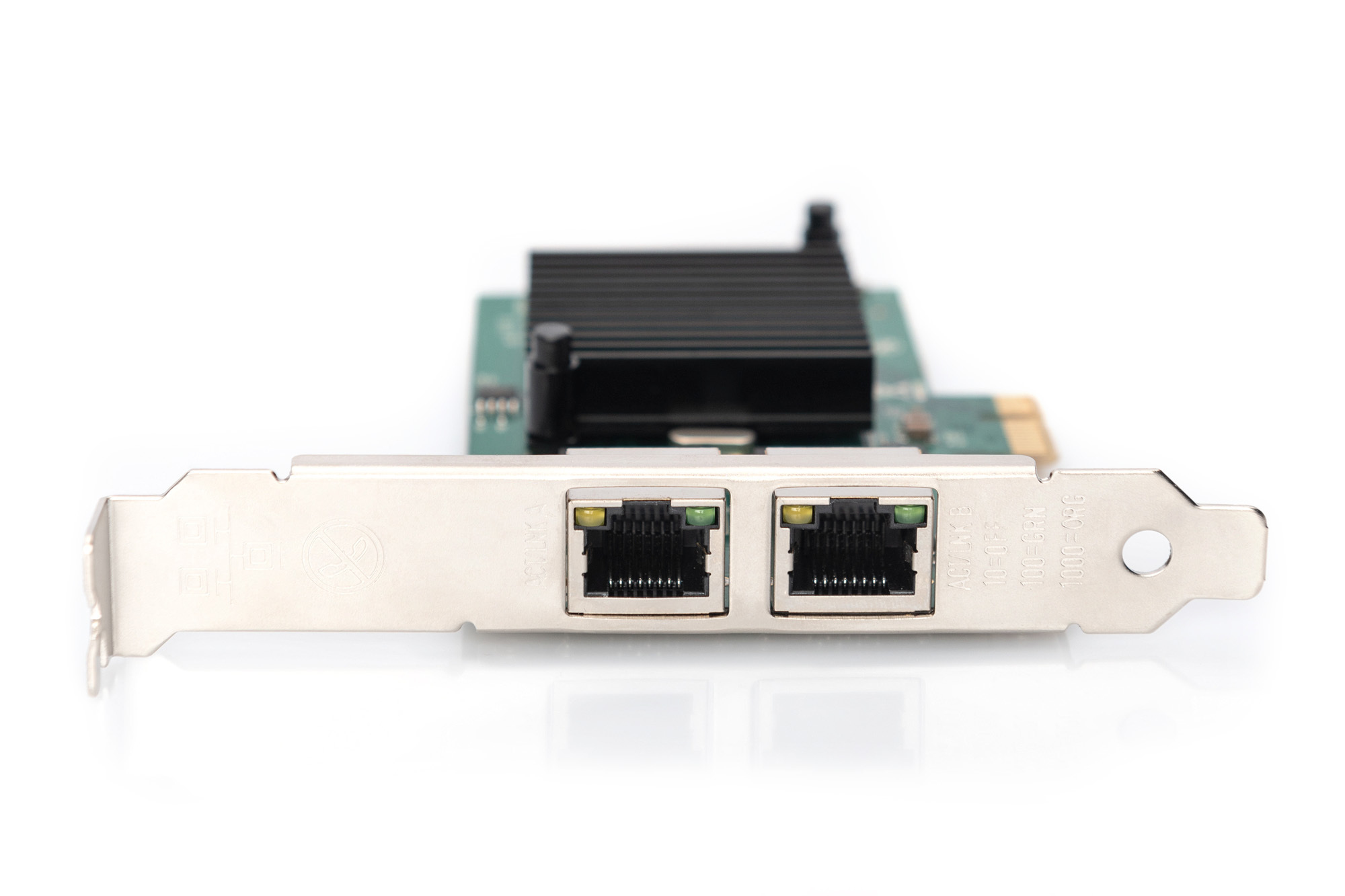 DIGITUS Dual Gigabit Ethernet PCI Express Karte, 2-Port, Ansicht 4
