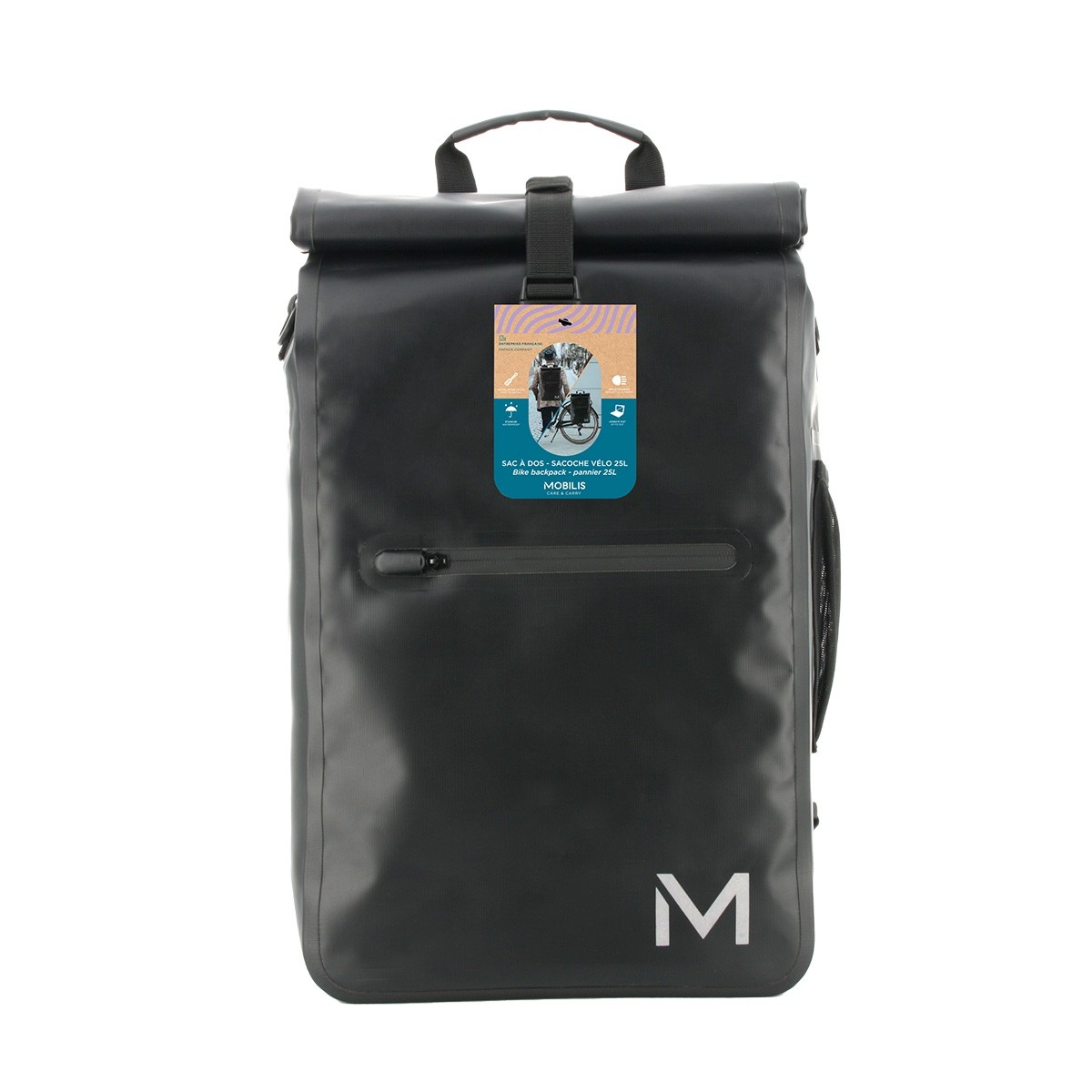 Mobilis Notebook-Rucksack - wasserdicht - Fahrrad - 39.6 cm (15.6), Ansicht 3