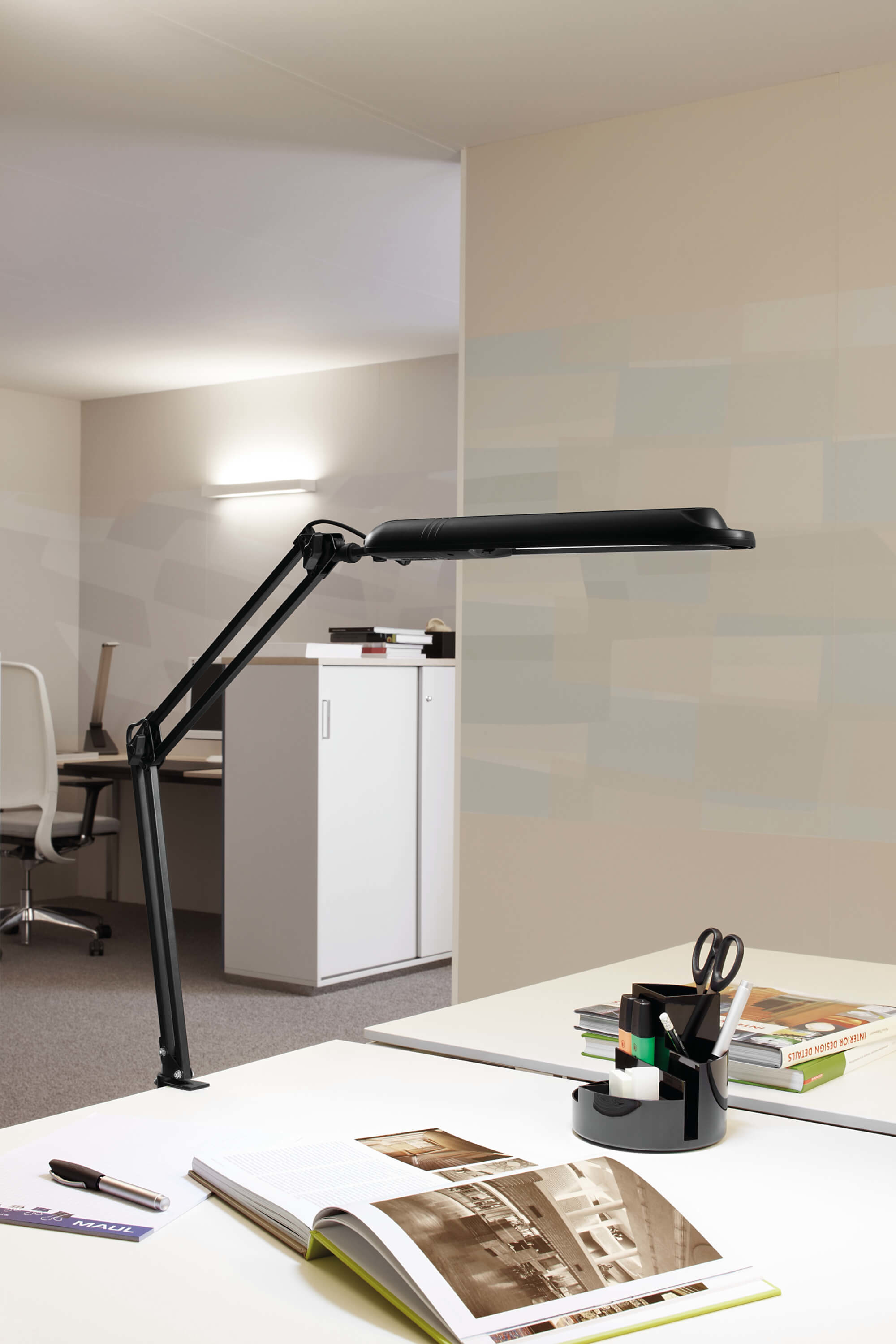 Jakob Maul GmbH MAUL MAULatlantic - Schwarz - II - GS - 21 Glühbirne(n) - LED - 6500 K, Ansicht 2