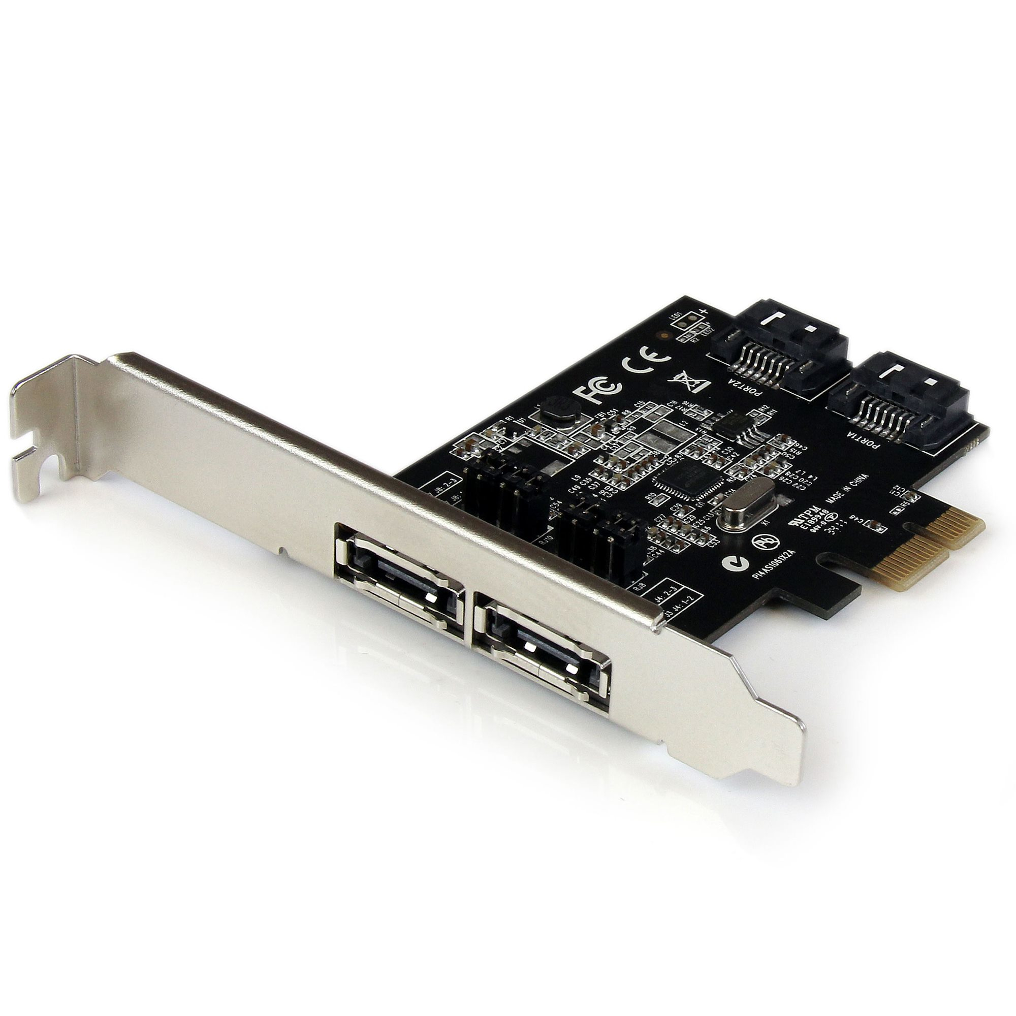 StarTech.com 2 Port SATA III PCI Express Schnittstellenkarte, Ansicht 2