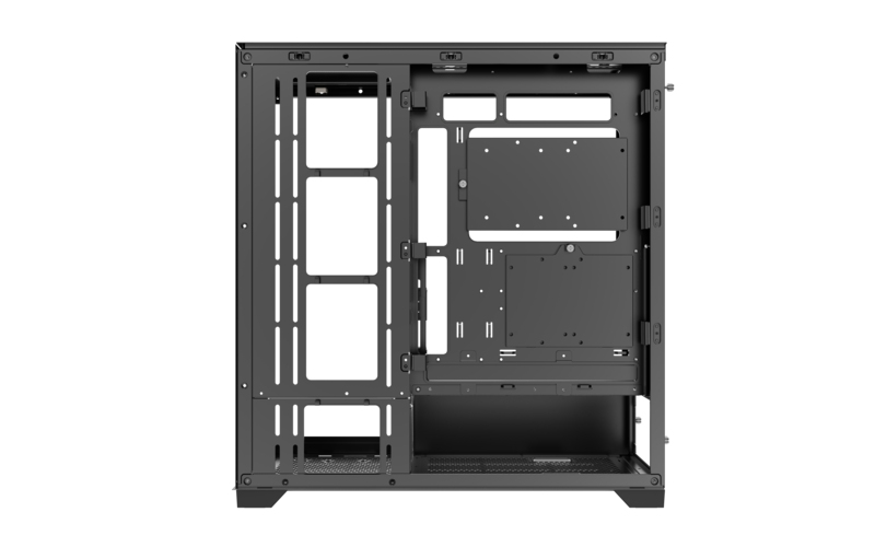 Xilence Gehäuse Gleam Schwarz XG171, Ansicht 4