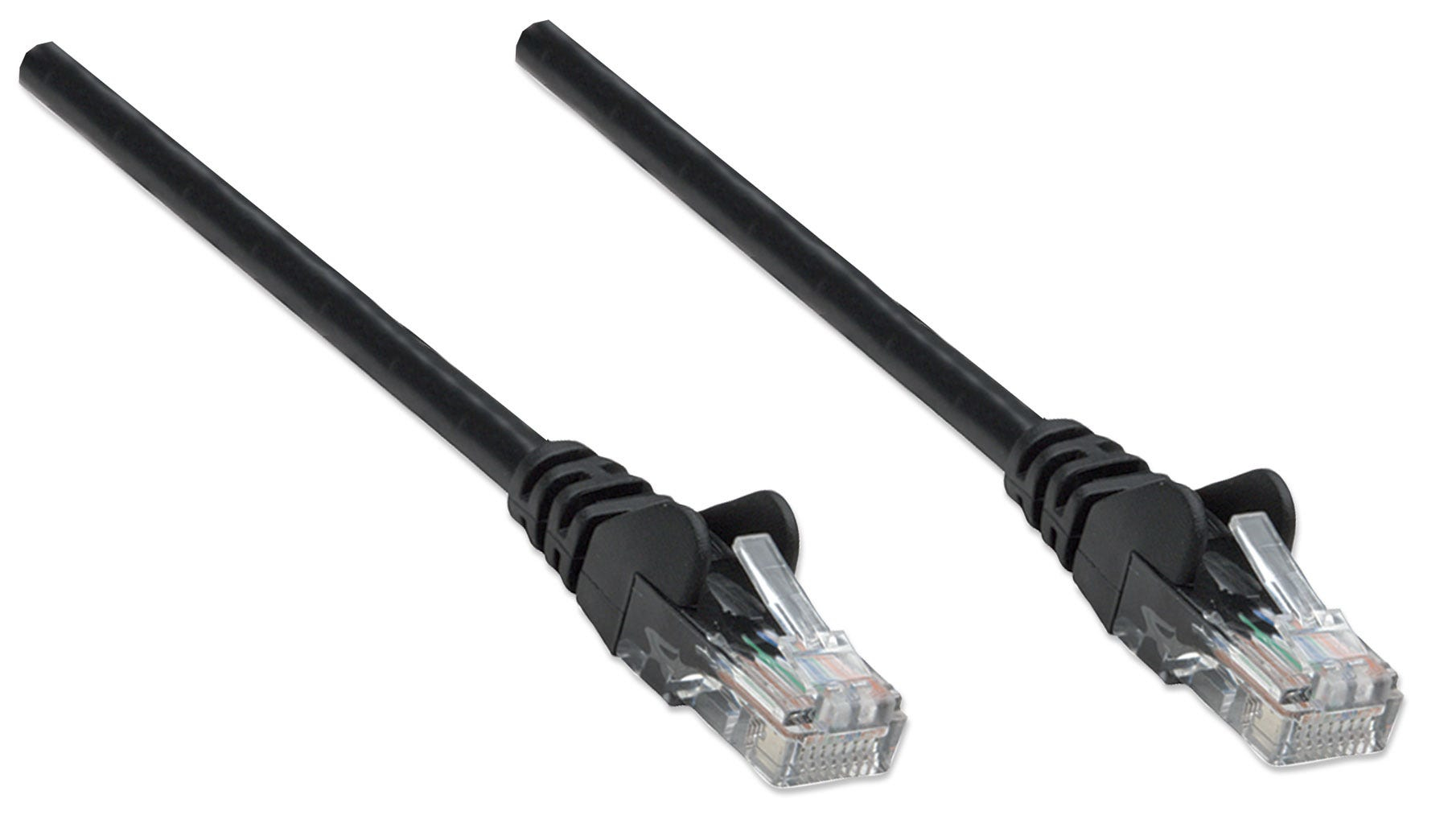 Intellinet Network Patch Cable, Cat6A, 0.25m, Black, Copper, S/FTP, LSOH / LSZH, PVC, RJ45, Gold Plated Contacts, Ansicht 3