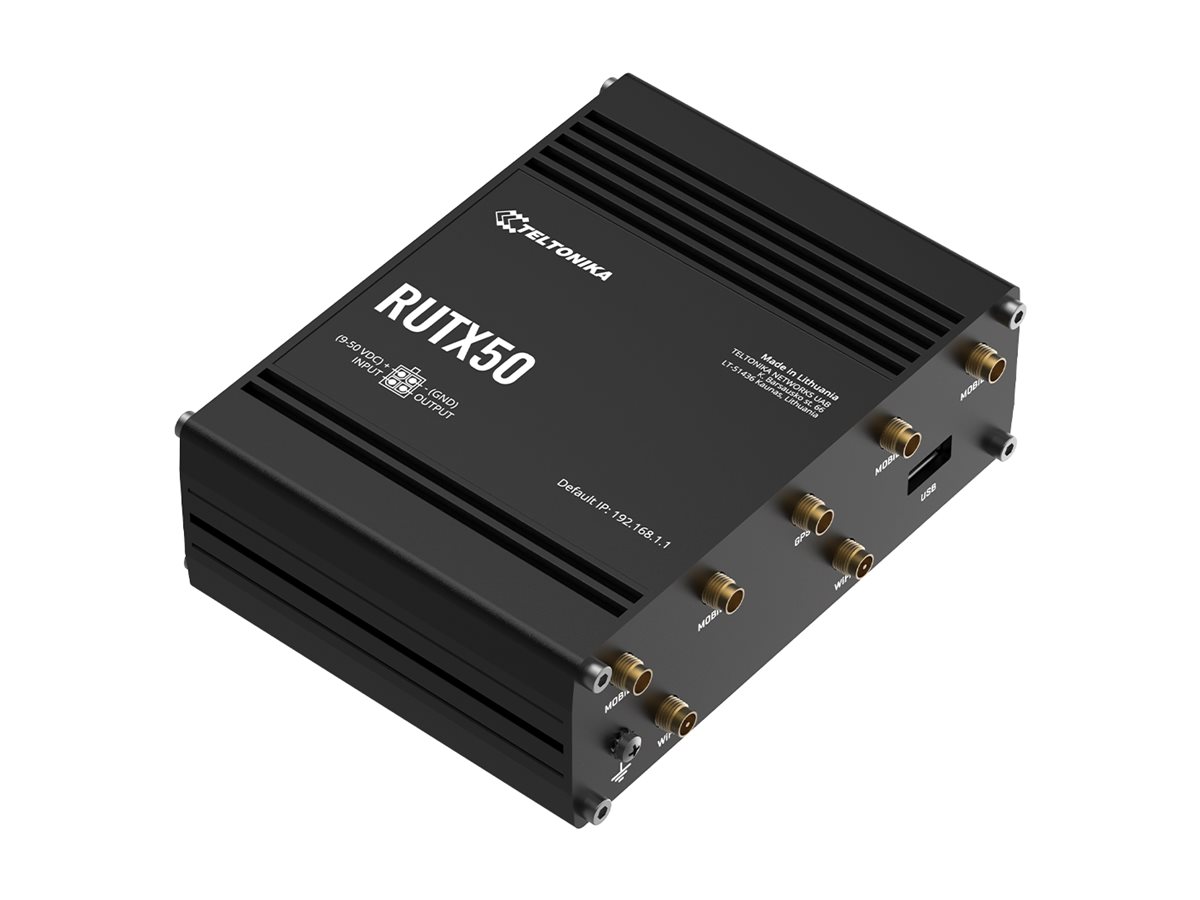 Teltonika RUTX50 - Wireless Router - WWAN 4-Port-Switch, Ansicht 3