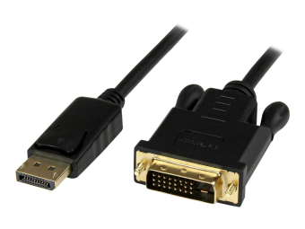 StarTech.com 90cm Aktives DisplayPort auf DVI Kabel - SteckerStecker - DP zu DVI Adapter Konverter - 1920x1200  1080p - Schwarz - DisplayPort-Kabel - DisplayPort (M)