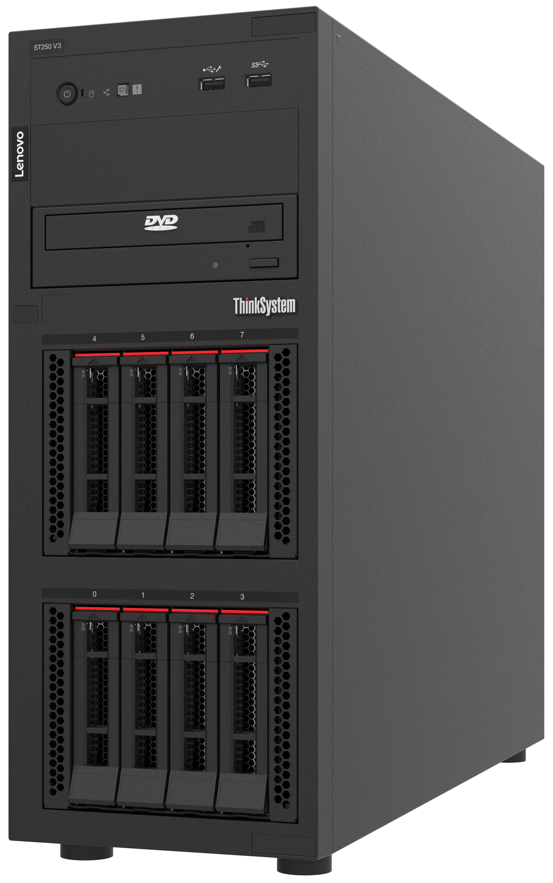 Lenovo ThinkSystem St250 V3 6315P - Server - 2,8 GHz, Ansicht 3