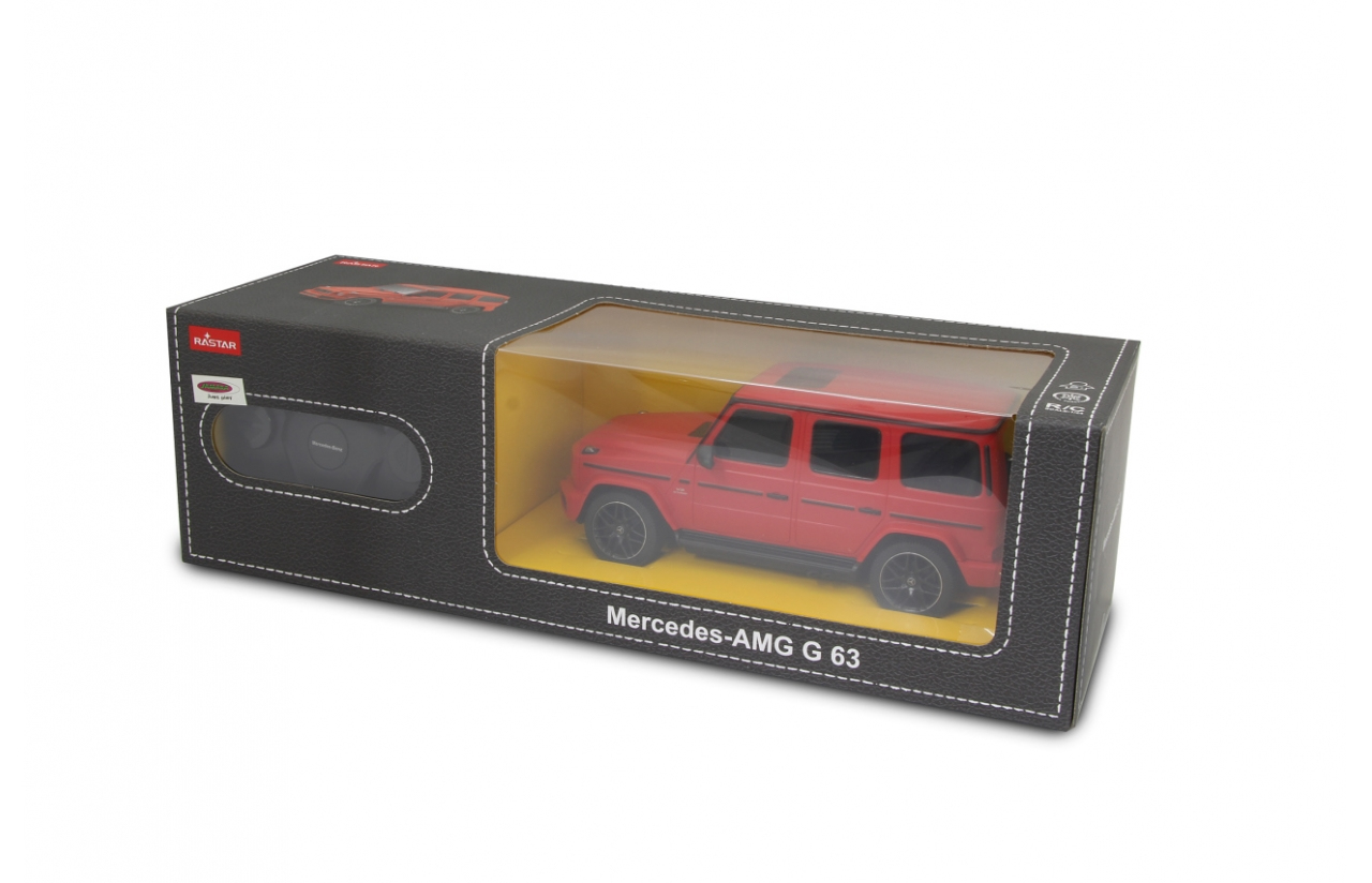 JAMARA Mercedes-Benz AMG G63 1:24 rot 27MHz - Auto - 1:24 - 6 Jahr(e), Ansicht 2