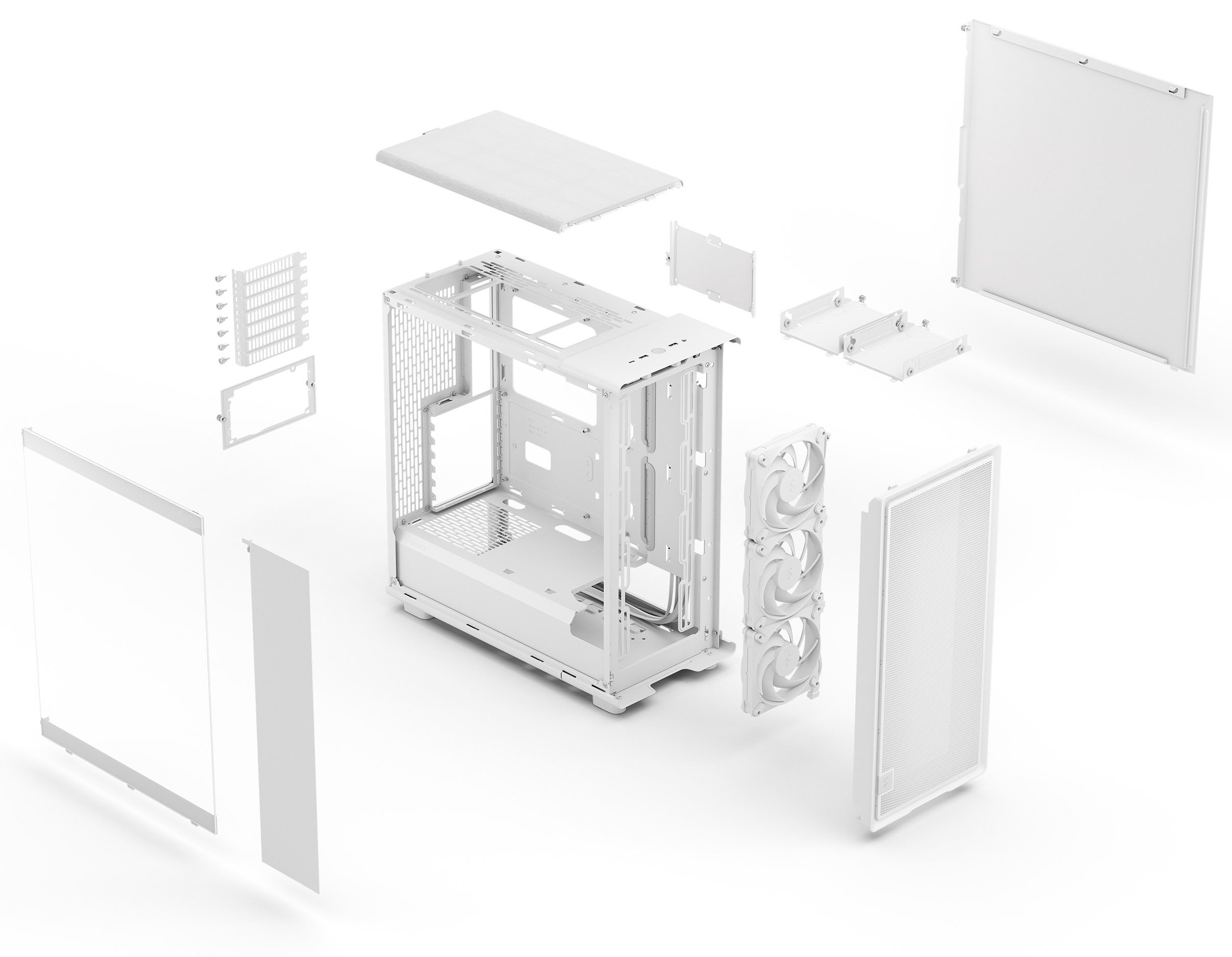 Fractal Design Epoch - Computer case - ATX - Seitenteil mit Fenster (gehärtetes Glas), Ansicht 2