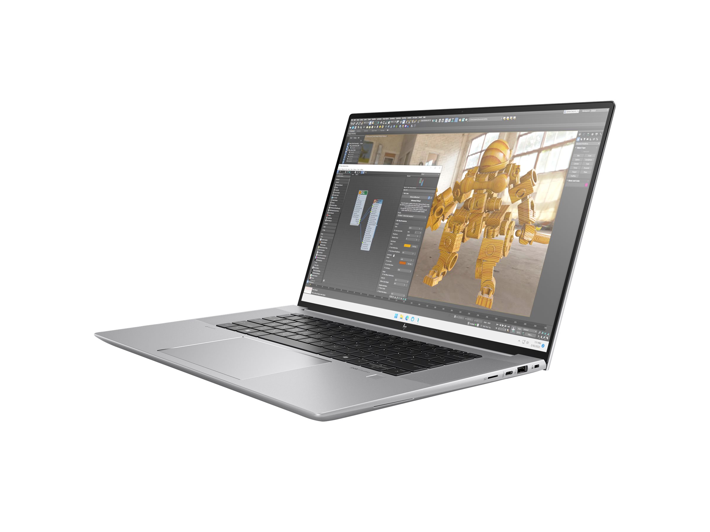 HP ZBook Studio G11 Mobile Workstation - Intel Core Ultra 7 155H - Win 11 Pro - GeForce RTX 4070 - 32 GB RAM - 1 TB SSD NVMe, TLC - 40.6 cm (16")