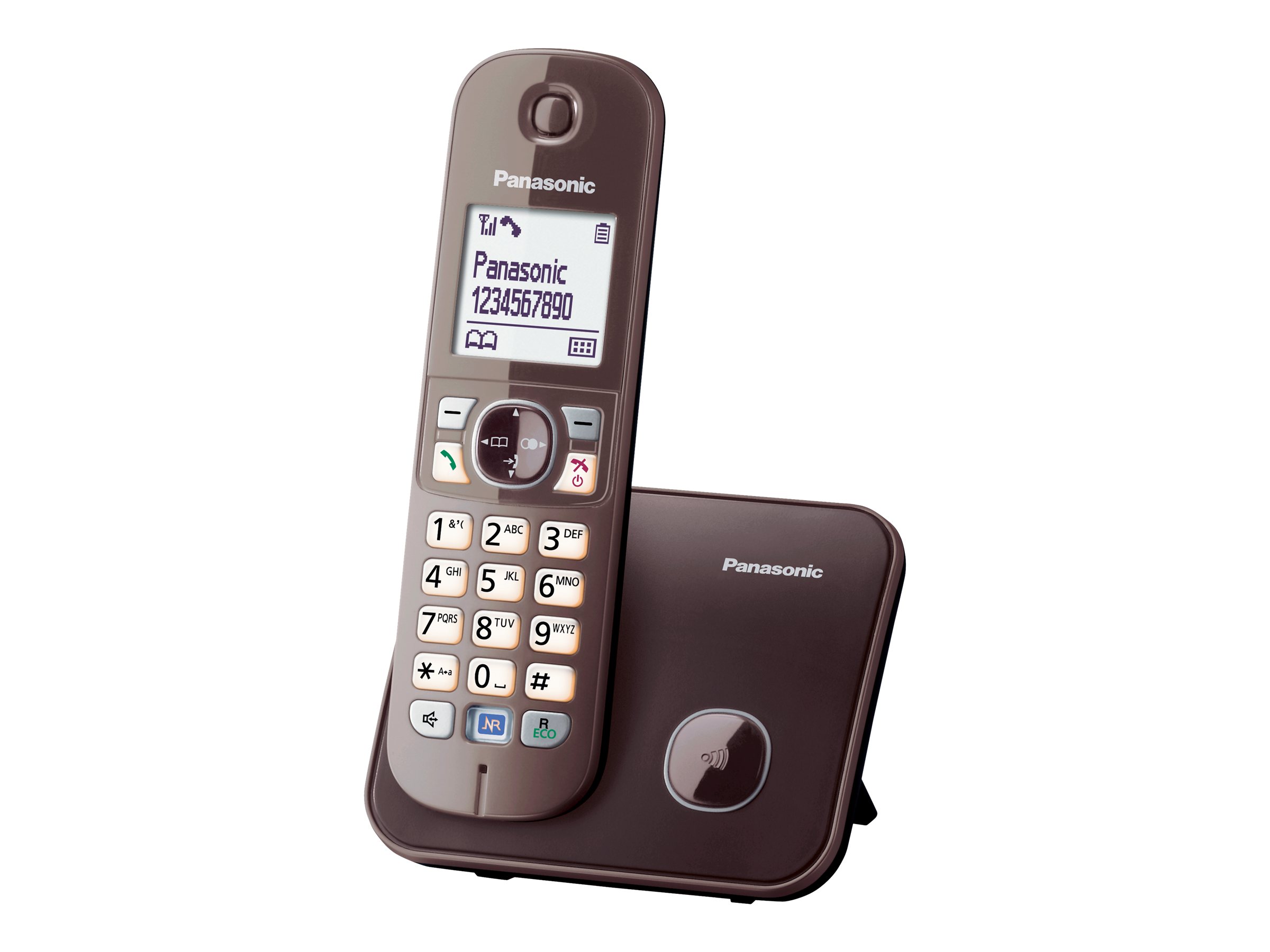 Panasonic KX-TG6811 - Schnurlostelefon mit Rufnummernanzeige