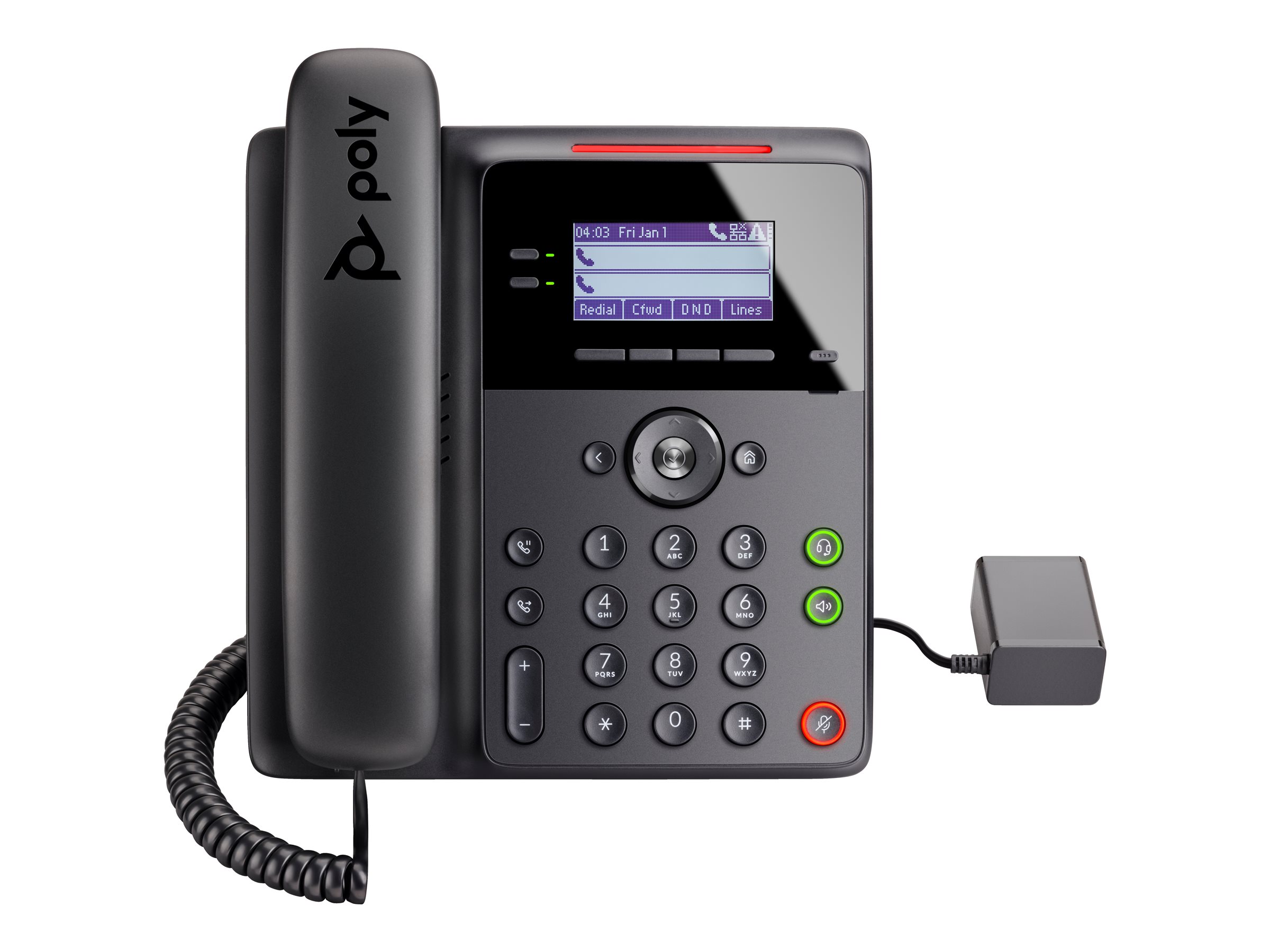 HP Poly Edge B30 - VoIP-Telefon - fünfwegig Anruffunktion, Ansicht 3