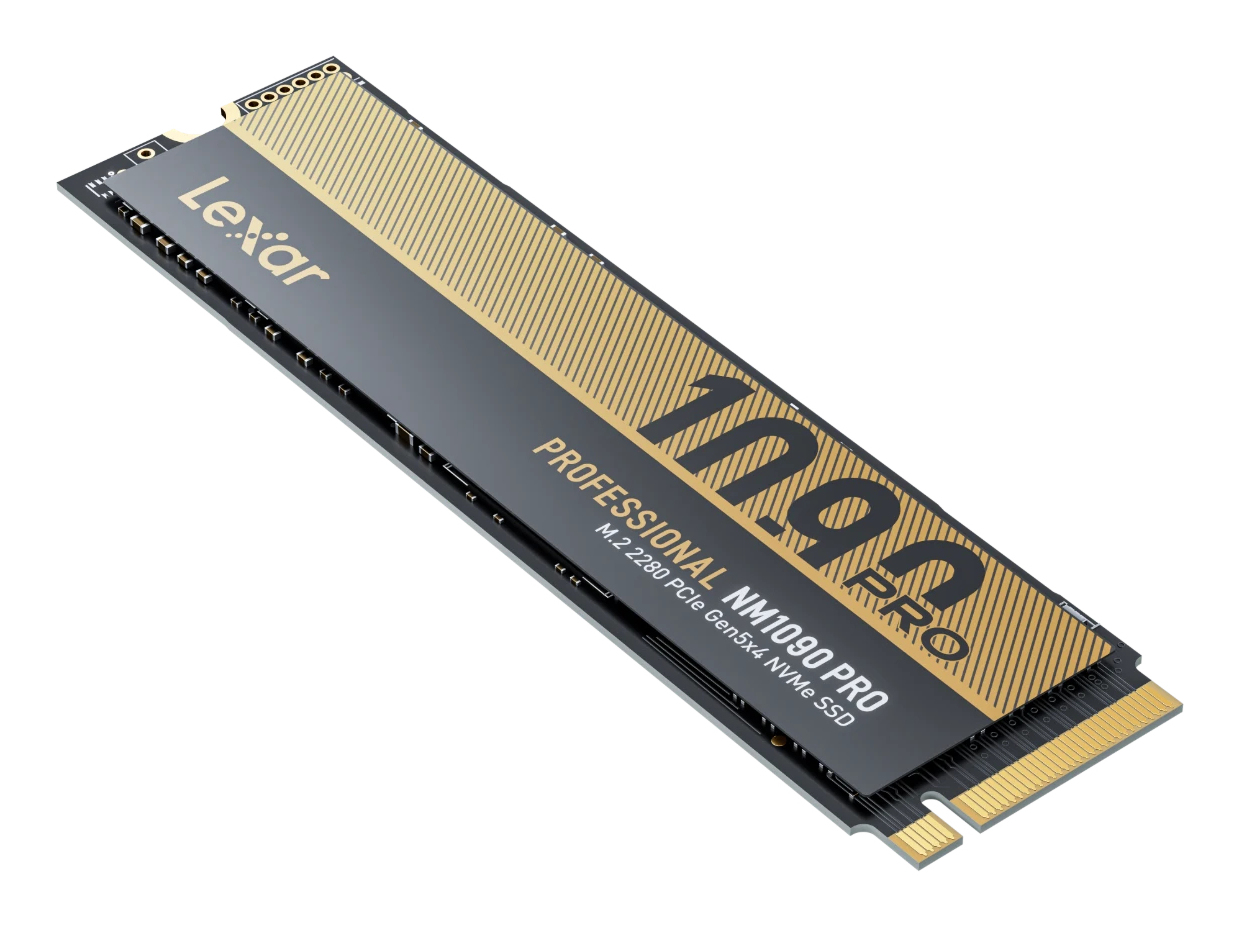 Lexar Professional NM1090 PRO - SSD - 1 TB - intern - M.2 2280 - PCI Express 5.0 x4 (NVMe), Ansicht 3