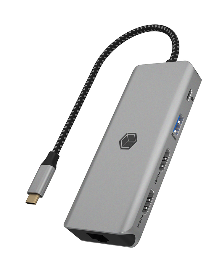 ICY BOX IB-DK4012-CPD 9-in-1 mobile Docking Station, Ansicht 2