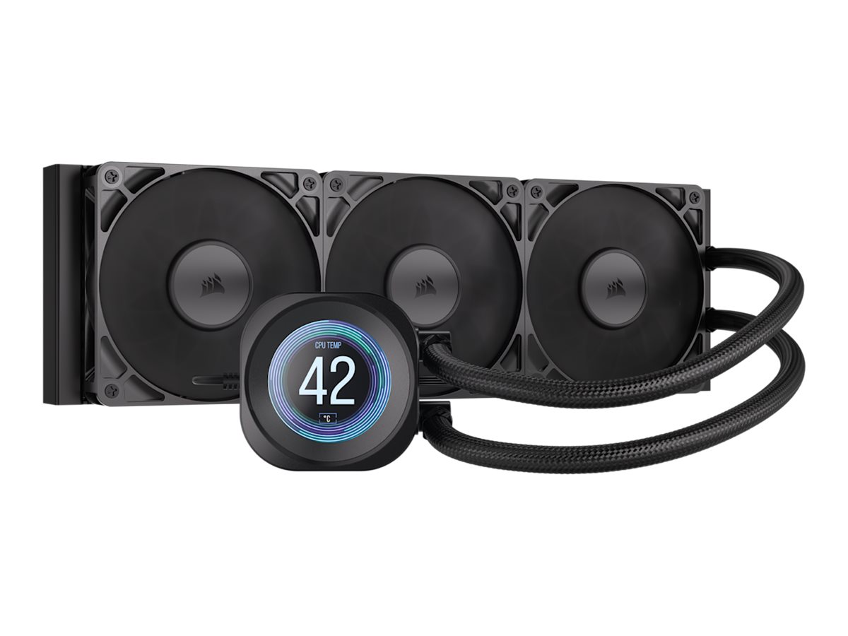 Corsair Nautilus 360 RS - Prozessor-Flüssigkeitskühlsystem - Kühlergröße: 360 mm - (für: AM5, AM4, LGA1851, LGA1700)