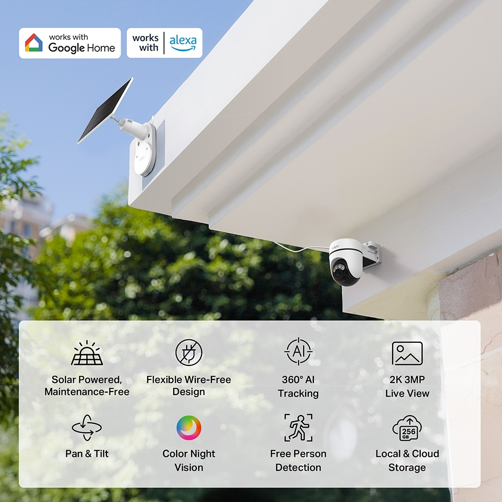 TP-LINK Tapo C610 Kit Smart Wire-Free Solar-Powered security camera Kit, Ansicht 2