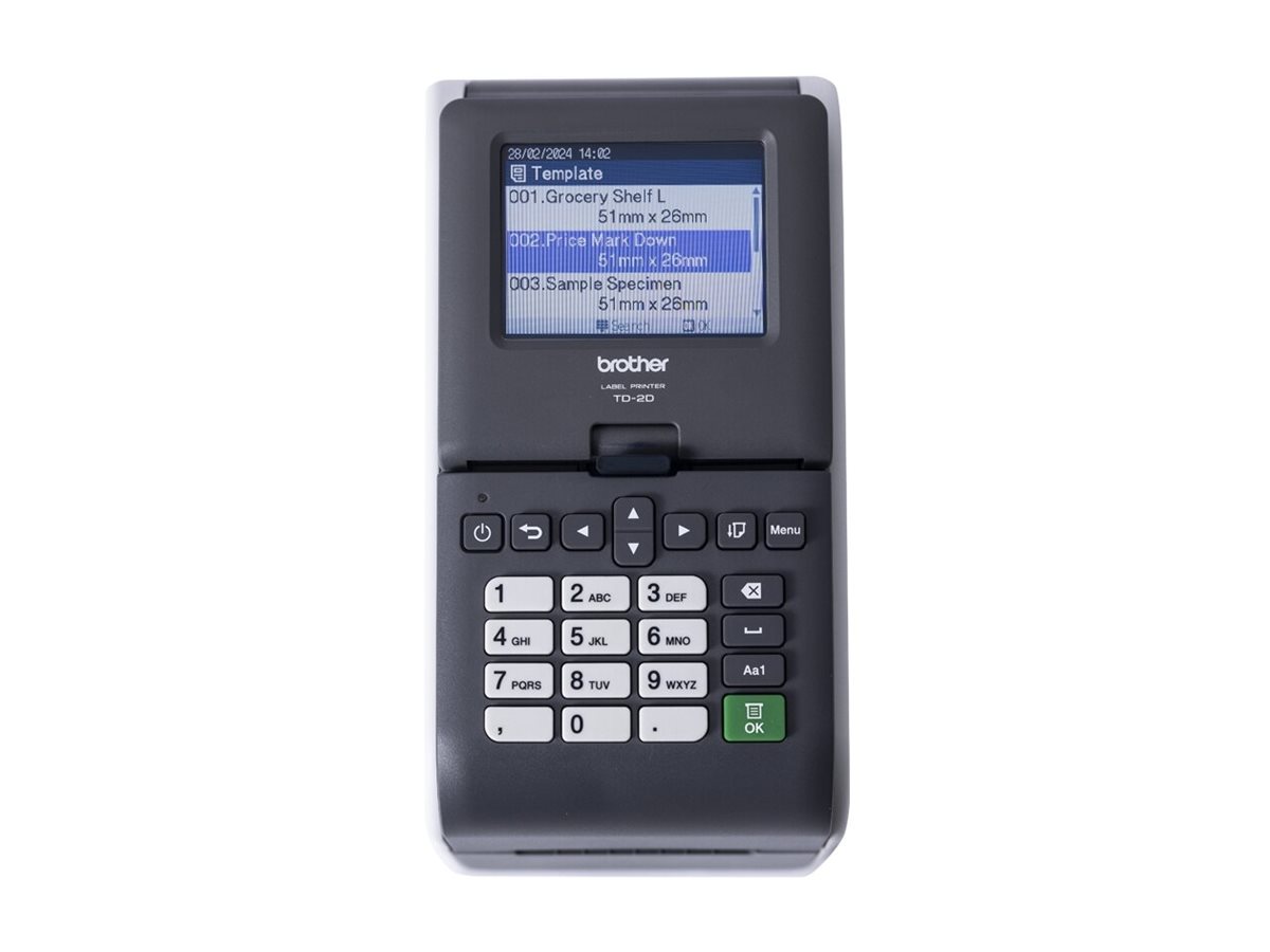 Brother TD-2320DSA 203 Etikettendrucker - Etiketten-/Labeldrucker, Ansicht 5
