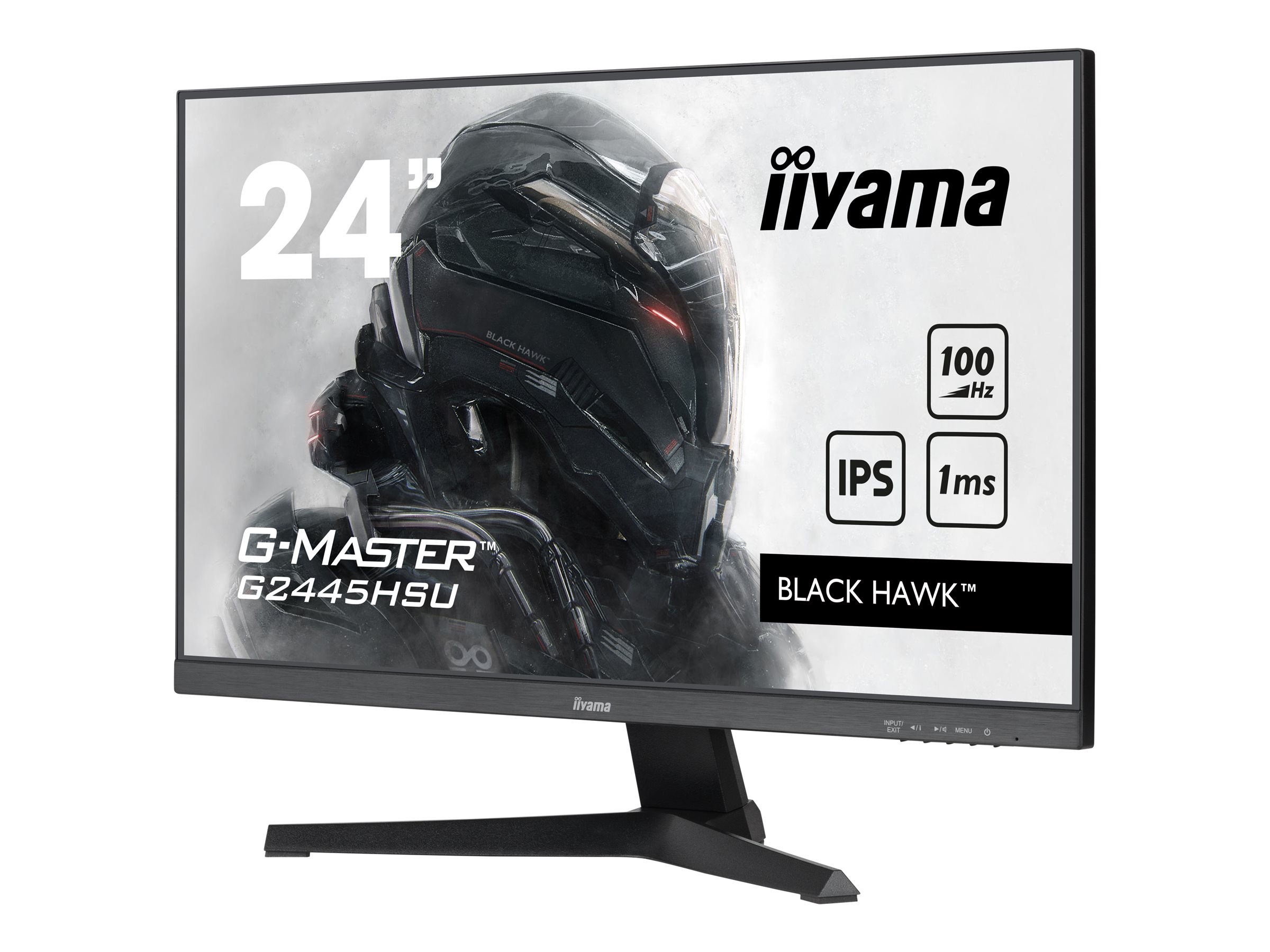 Iiyama G-MASTER Black Hawk G2445HSU-B1 - LED-Monitor - 60.5 cm (24)