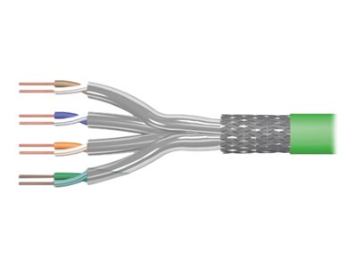 DIGITUS CAT 8.2 S/FTP Datenkabel - Verlegekabel, 1000 m, Simplex, Dca-s2,d1,a1