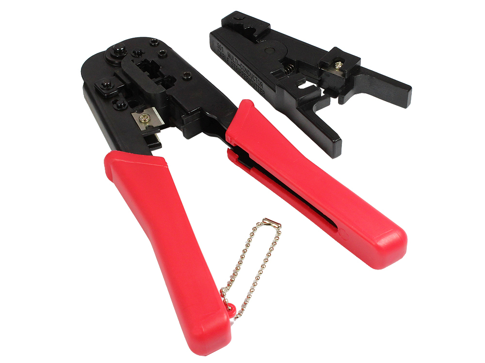Good Connections Universal Netzwerk Werkzeug Kit 6 in 1 - inkl. 20x RJ45 Stecker/-Knickschutztüllen, Ansicht 3