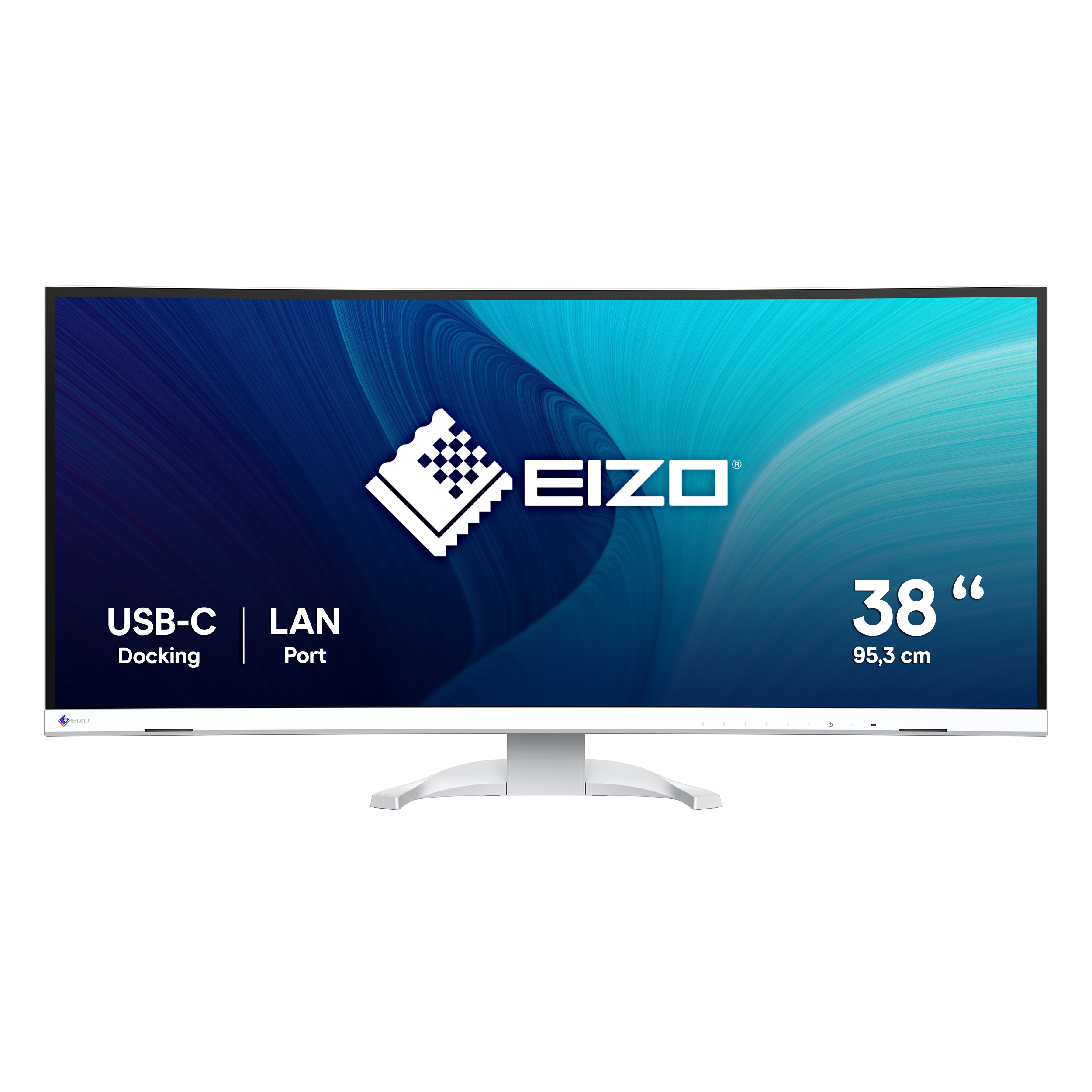 EIZO FlexScan EV3851X-WT - Weiß - LED-Monitor - gebogen - 95.3 cm (37.5")