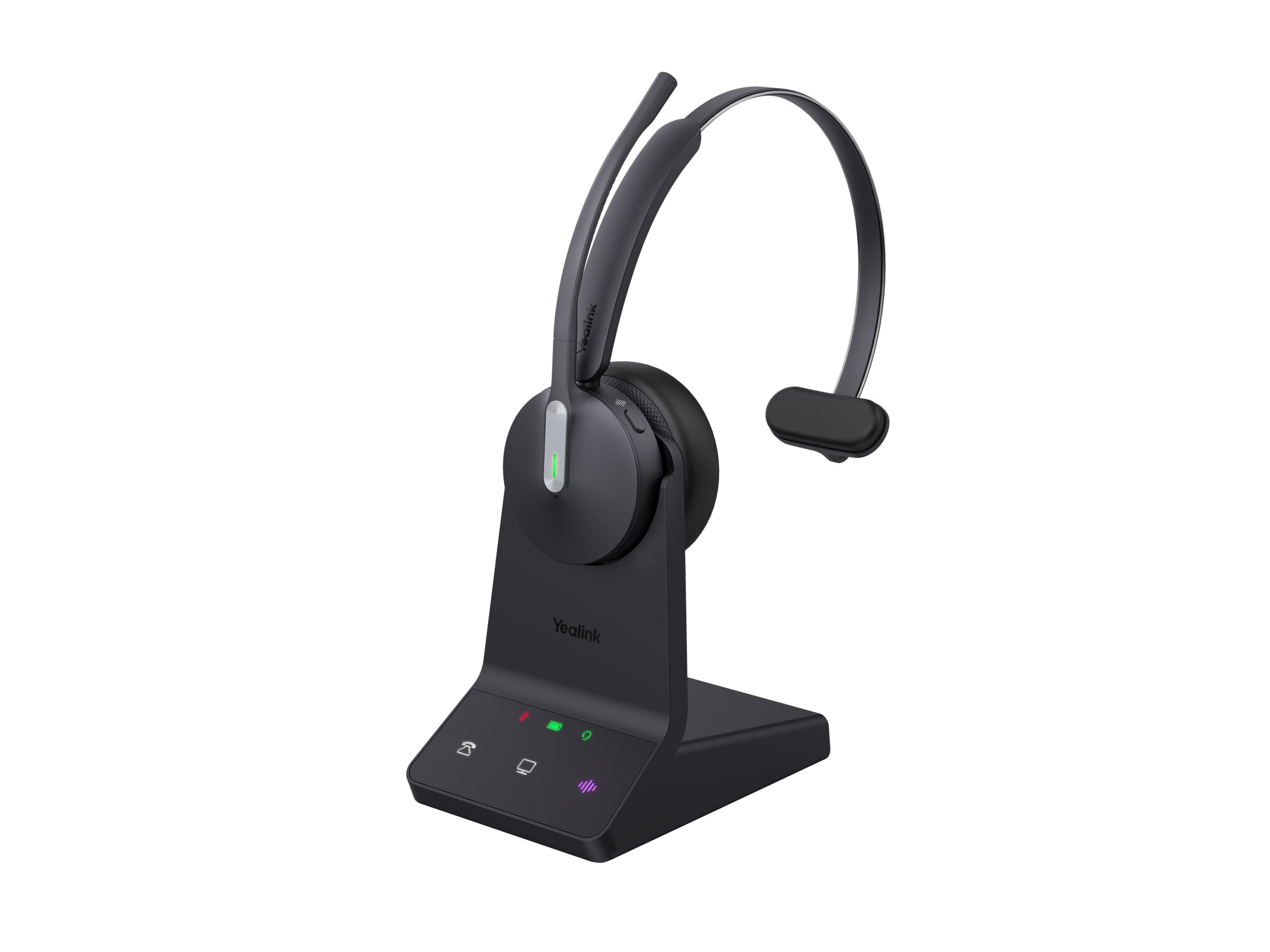 Yealink WH64 Mono - Headset - On-Ear - DECT / Bluetooth, Ansicht 4