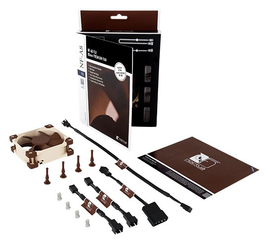 Noctua NF-A8 FLX - Gehäuselüfter - 80 mm, Ansicht 2