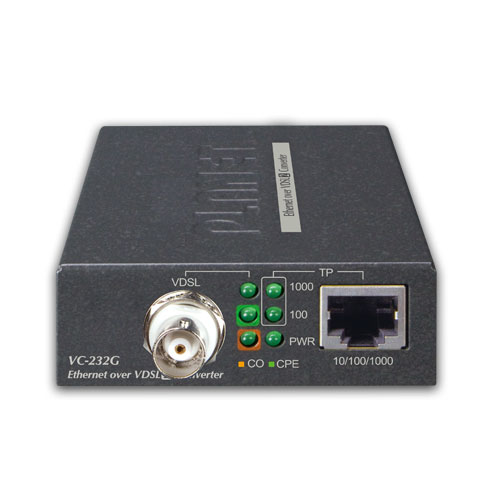 Planet VC-232G - 300 Mbit/s - 1000Base-T - Gigabit Ethernet - 100,1000 Mbit/s - Kabelgebunden - 1400 m, Ansicht 4