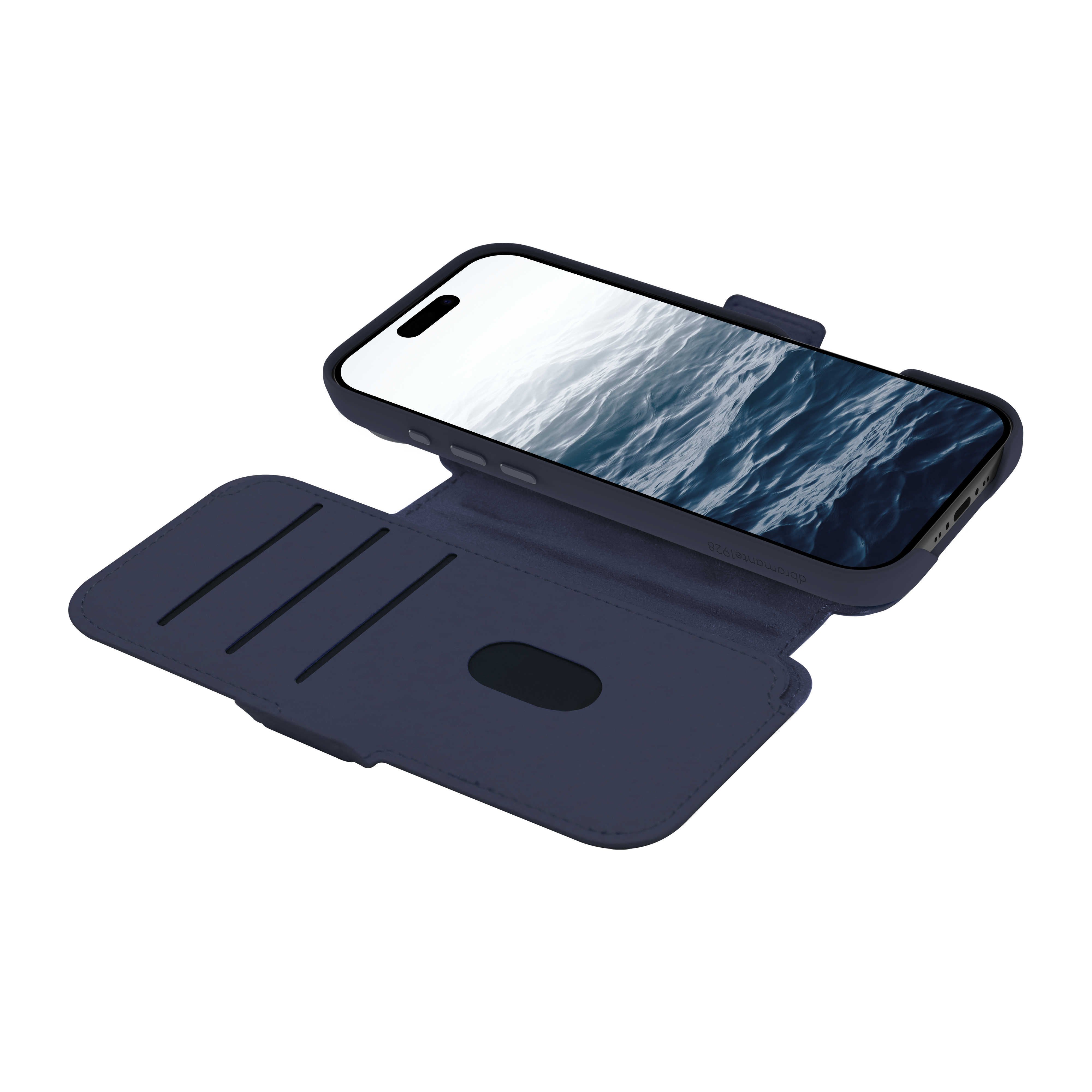 dbramante1928 Lynge - Flip-Hülle für Mobiltelefon - blau Folio Apple, Ansicht 4
