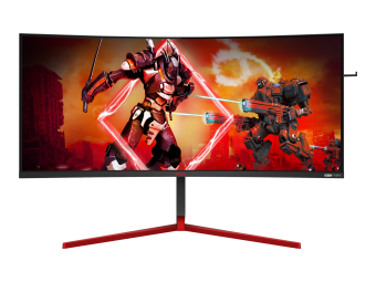 AOC Gaming AG353UCG - AGON Series - LED-Monitor - Gaming - gebogen - 88.9 cm (35)