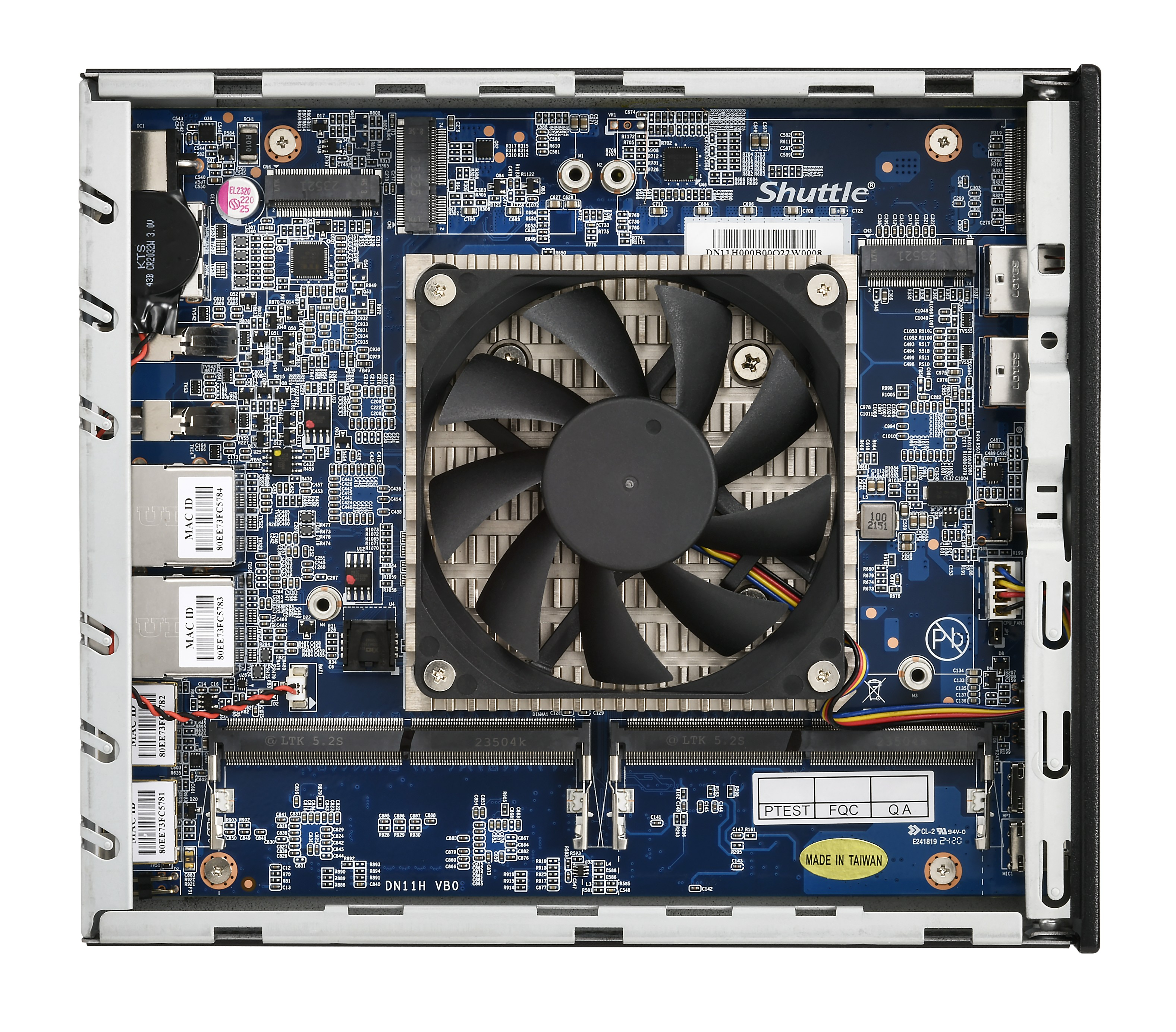 Shuttle XPC slim DN11H9 - Barebone - Slim-PC, Ansicht 3