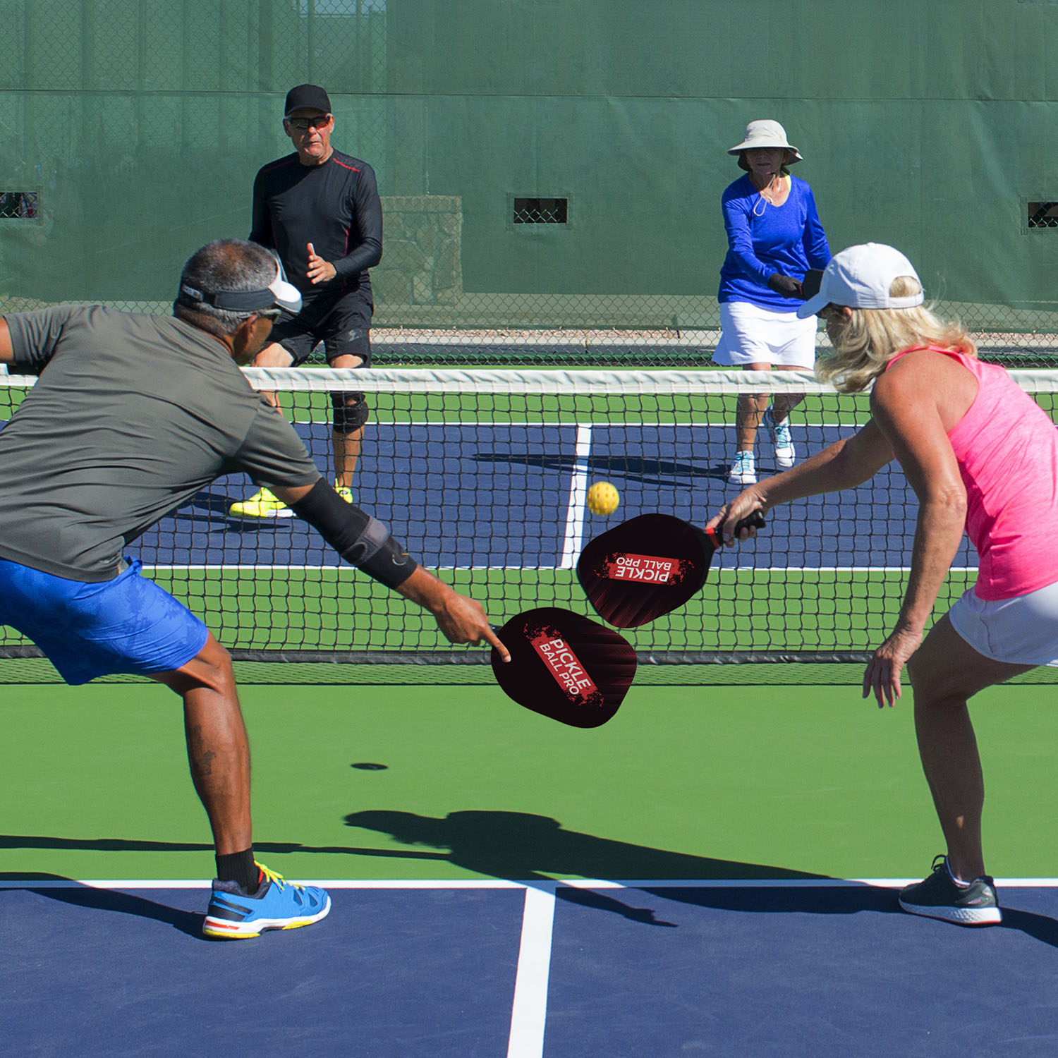 Mad Monkey Pickleball Schläger Set mit Bällen, Ansicht 3