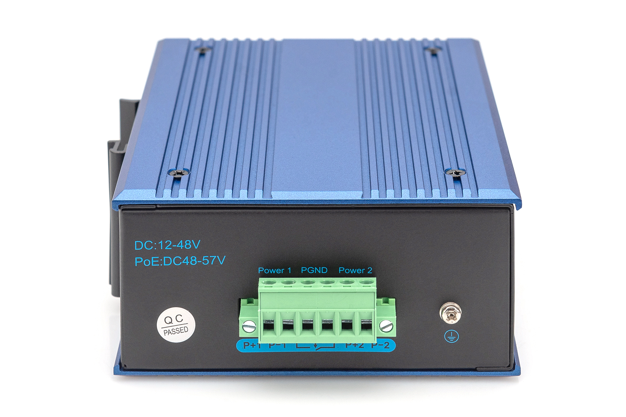 DIGITUS Industrial 8-Port Gigabit PoE Switch, Unmanaged, Ansicht 4