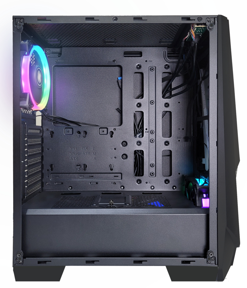 Xilence Gehäuse Xilent Blast ARGB XG141 - Midi/Minitower - ATX, Ansicht 3
