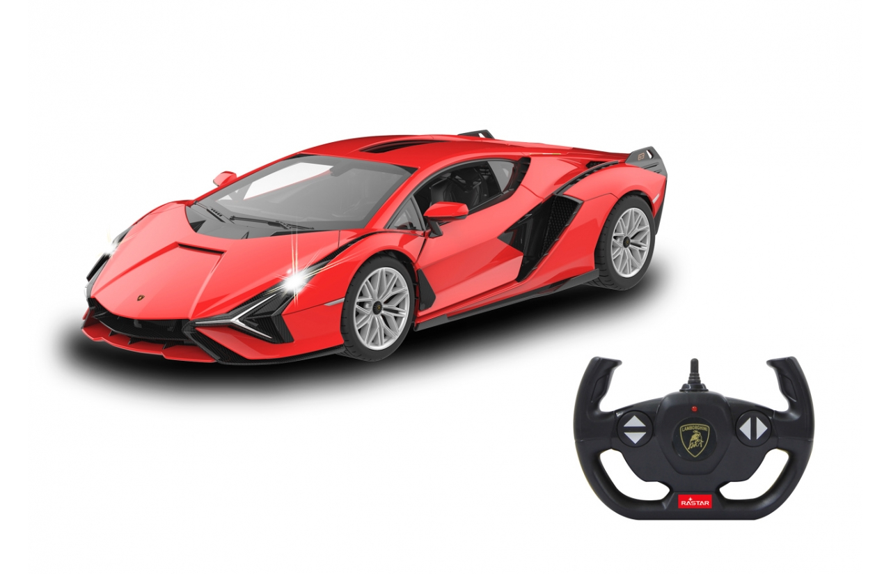 JAMARA Lamborghini Sián - Sportwagen - Elektromotor - 1:14 - Fahrbereit (RTD) - Rot - Kunststoff, Ansicht 2