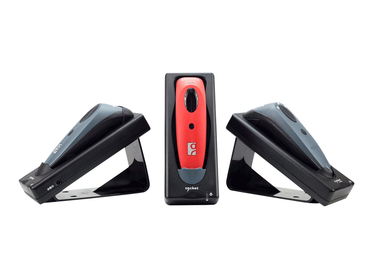 Socket Mobile Charging Cradle - Ladestation für Barcode-Scanner - Schwarz - für DuraScan D700, D730, D750, Ansicht 3