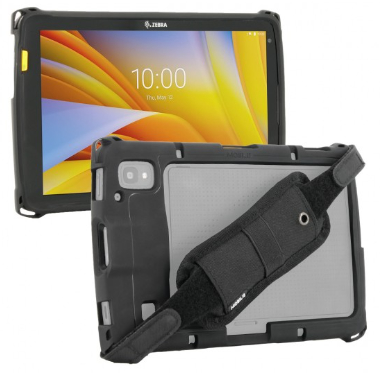 Mobilis Protech TPU case for CT60/CT50 Elastic hand strap w/stylus holder Black color, Ansicht 2
