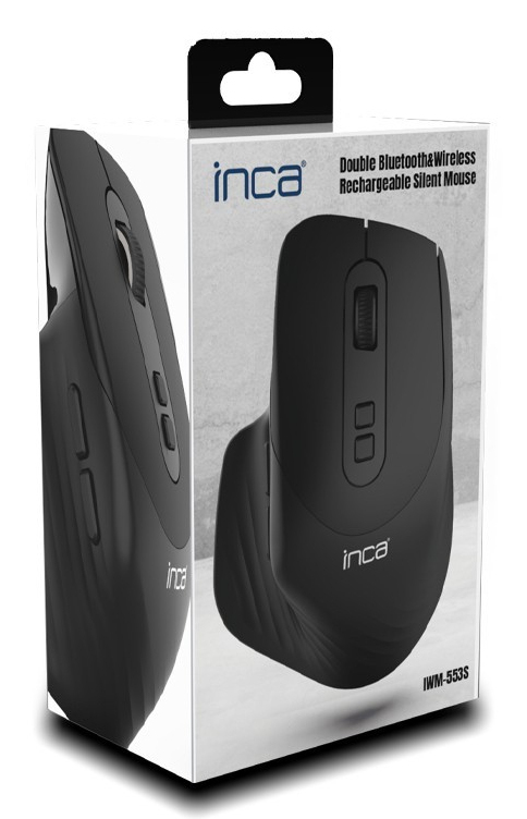 INCA Maus IWM-553S Ergonomisch wireless BT1 5.0+BT2 5.0, Ansicht 4