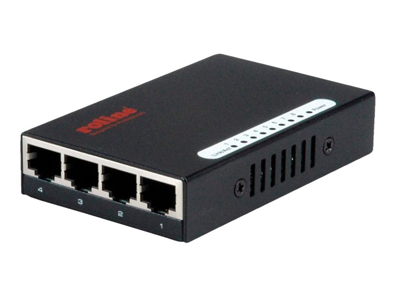 ROLINE Gigabit Ethernet Switch, Pocket - Switch